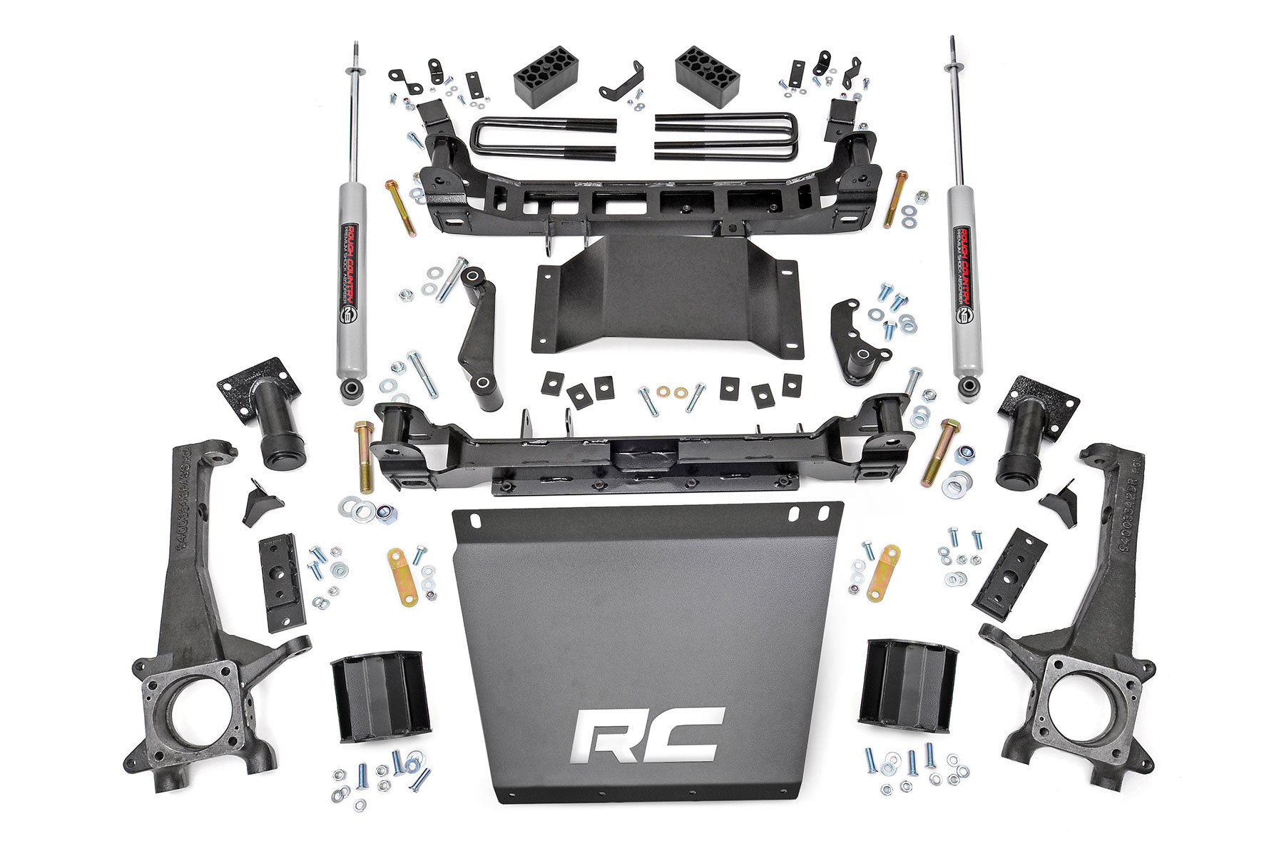 Rough Country 4 Inch Lift Kit | Toyota Tacoma 2WD/4WD (2016-2023)