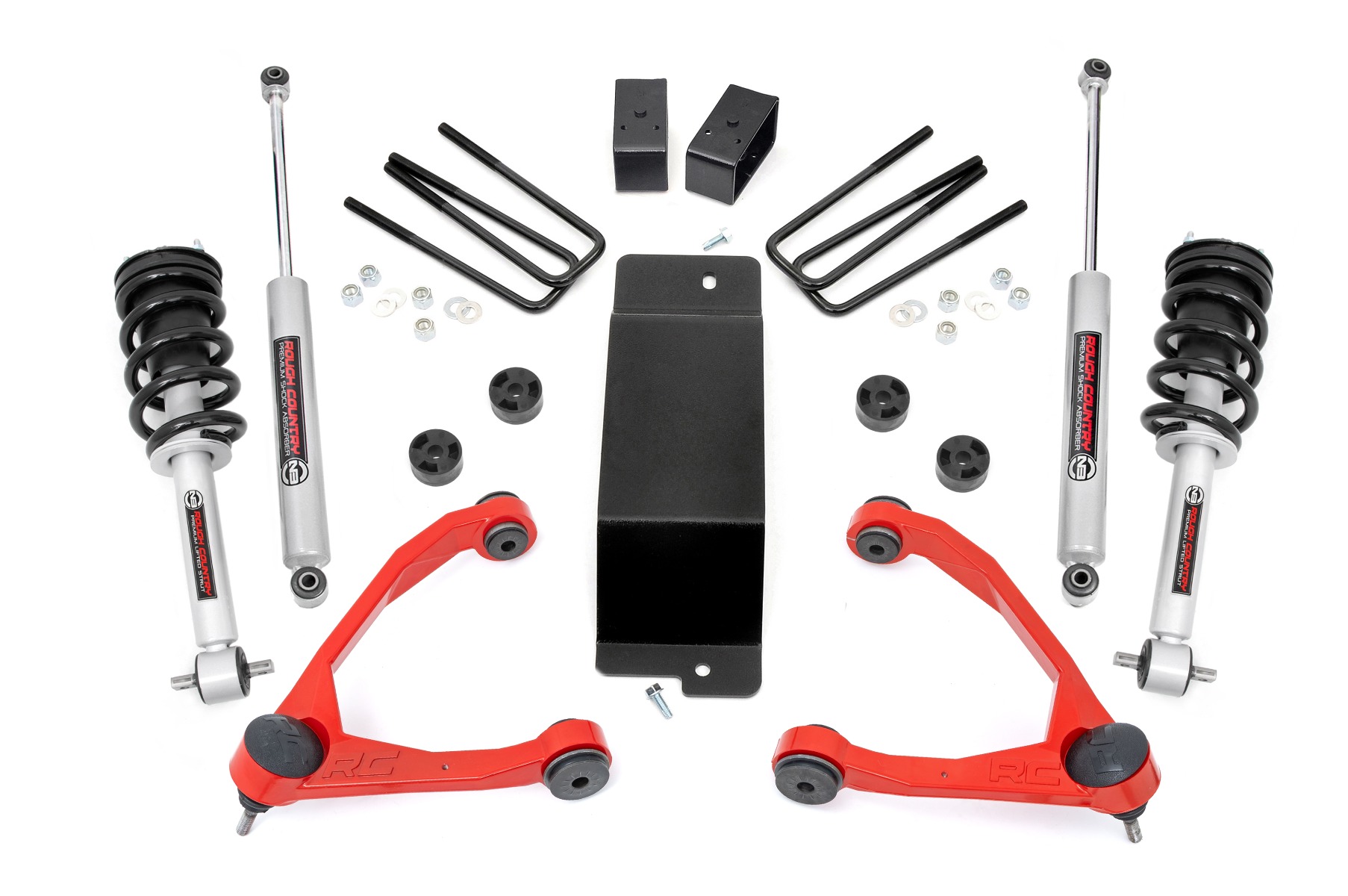 3.5 Inch Lift Kit | UCA | N3 Struts | Chevy/GMC 1500 (07-13)