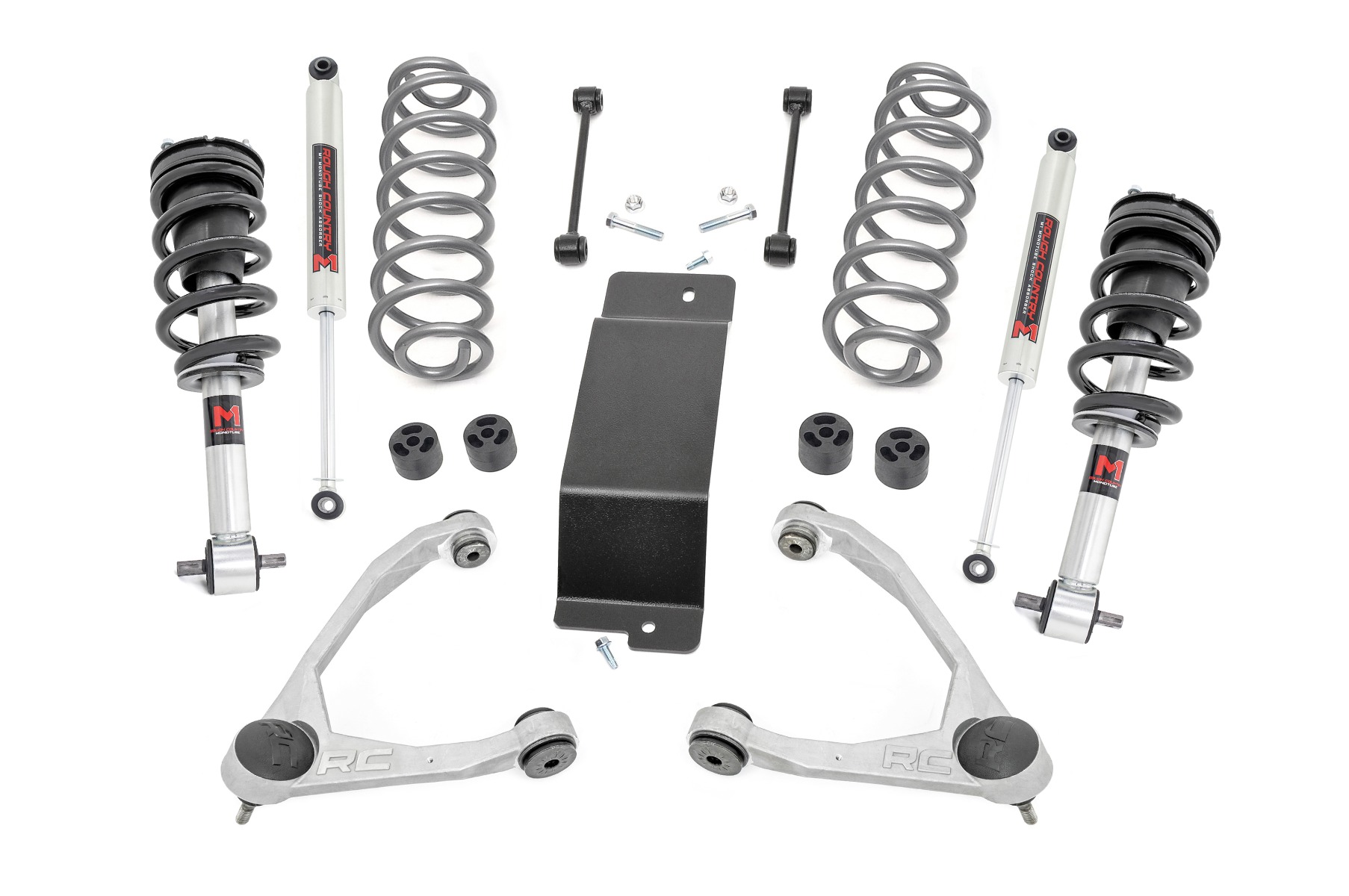 3.5 Inch Lift Kit | M1 Struts | Forged UCAs | Chevy/GMC SUV 1500 2WD/4WD (2007-2020)