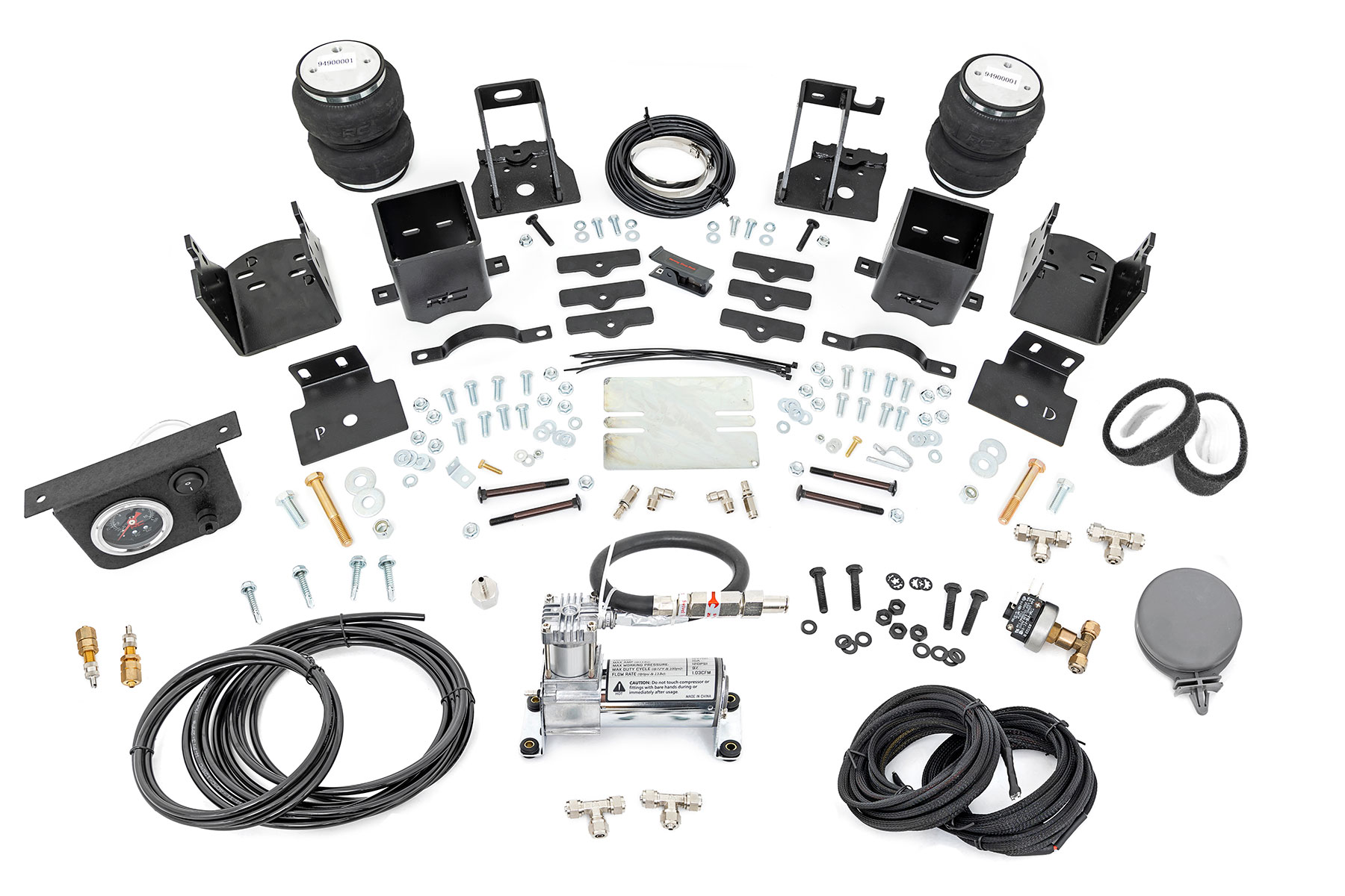 Air Spring Kit w/compressor | Ford F-250/F-350 Super Duty 4WD (2005-2016)