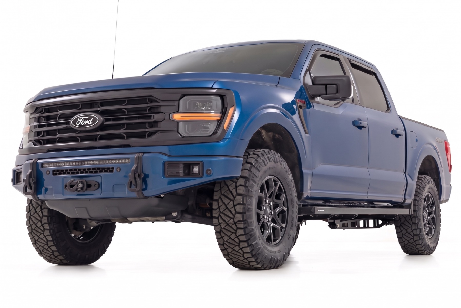 FXS Front Bumper | B3 Atlas Blue | EcoBoost | Ford F-150 2WD/4WD (2021-2025) view 2