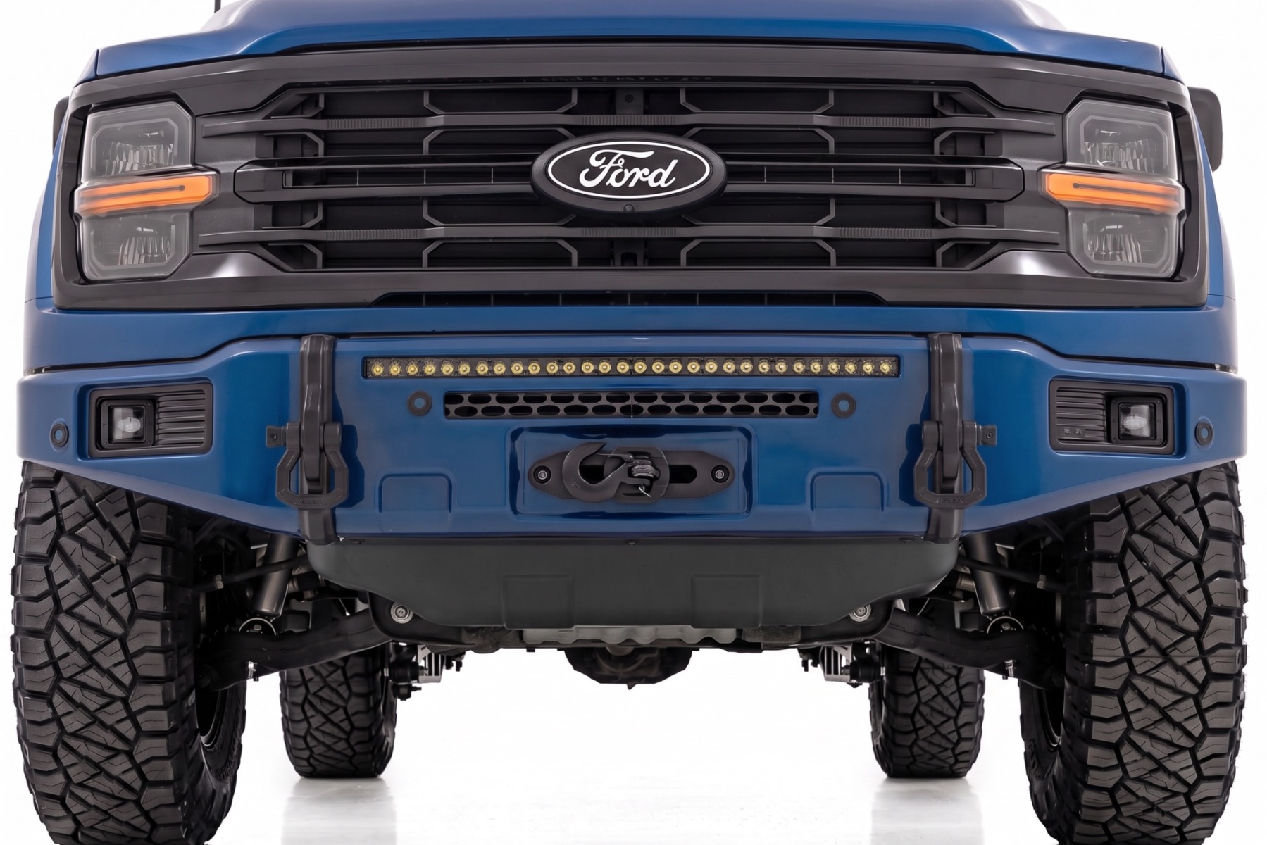 FXS Front Bumper | B3 Atlas Blue | EcoBoost | Ford F-150 2WD/4WD (2021-2025) view 5