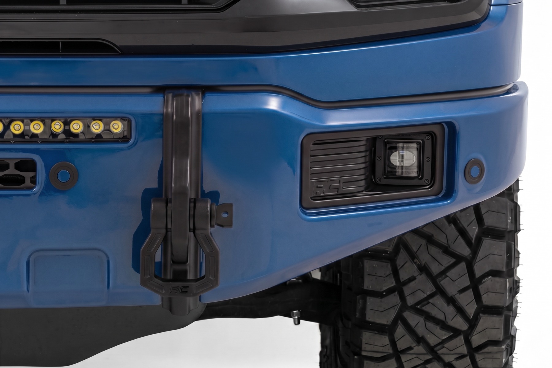 FXS Front Bumper | B3 Atlas Blue | EcoBoost | Ford F-150 2WD/4WD (2021-2025) view 4