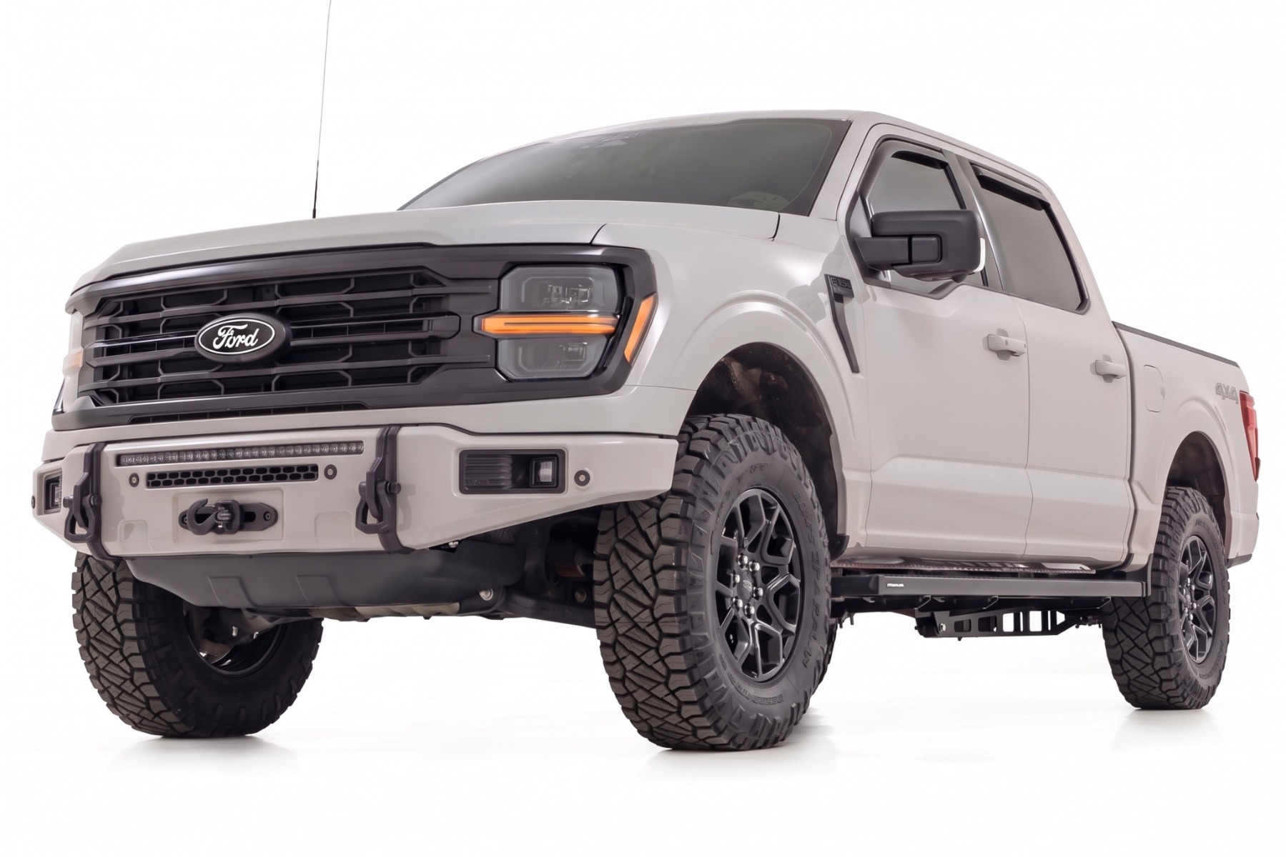 FXS Front Bumper | DR Avalanche Gray | EcoBoost | Ford F-150 2WD/4WD (2021-2025) view 2