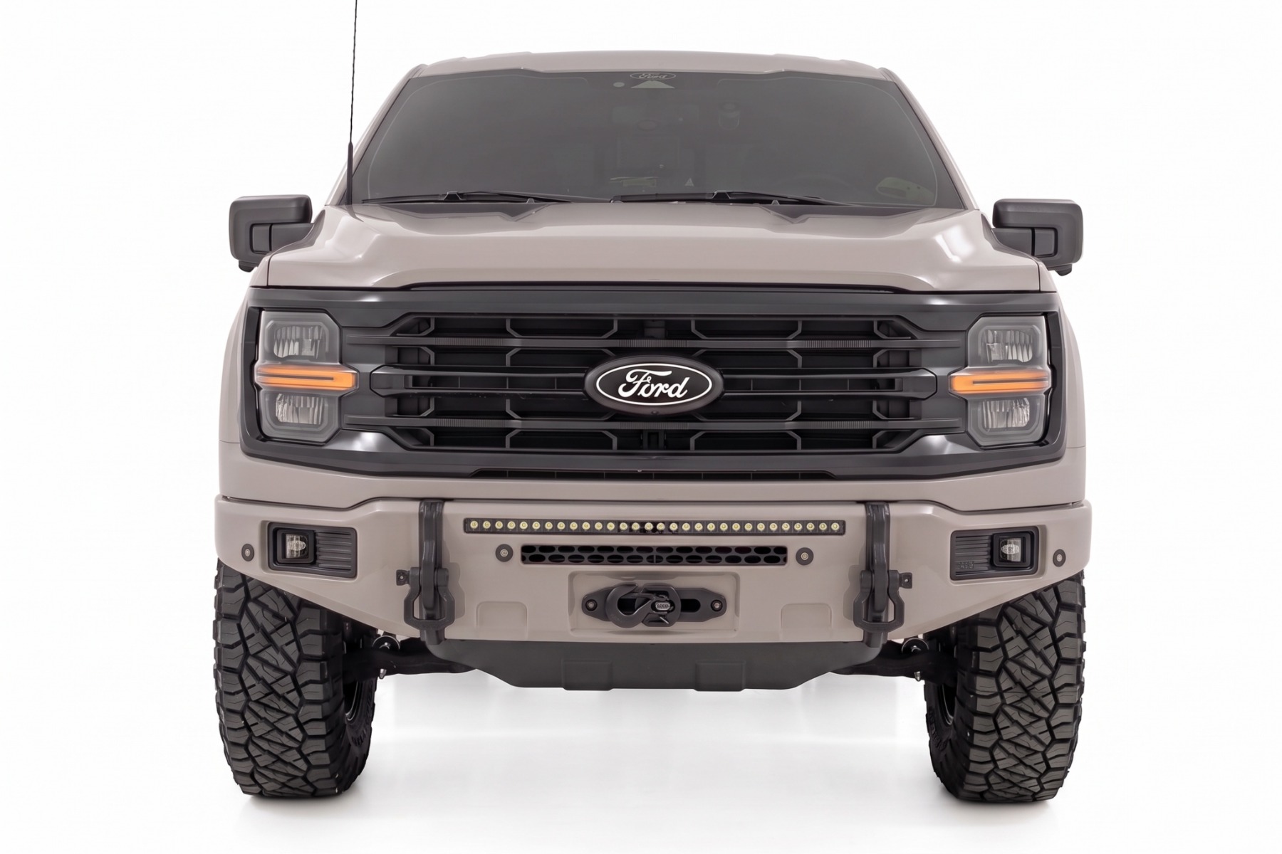 FXS Front Bumper | DR Avalanche Gray | EcoBoost | Ford F-150 2WD/4WD (2021-2025) view 3