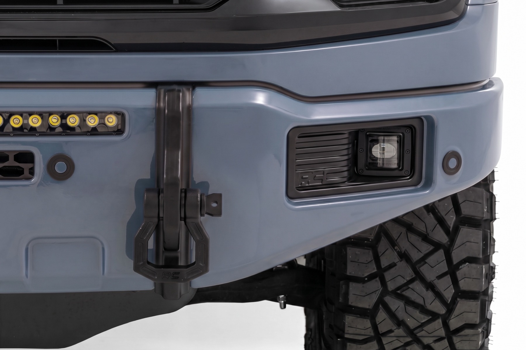 FXS Front Bumper | G4 Azure Gray | EcoBoost | Ford F-150 2WD/4WD (2021-2025) view 4