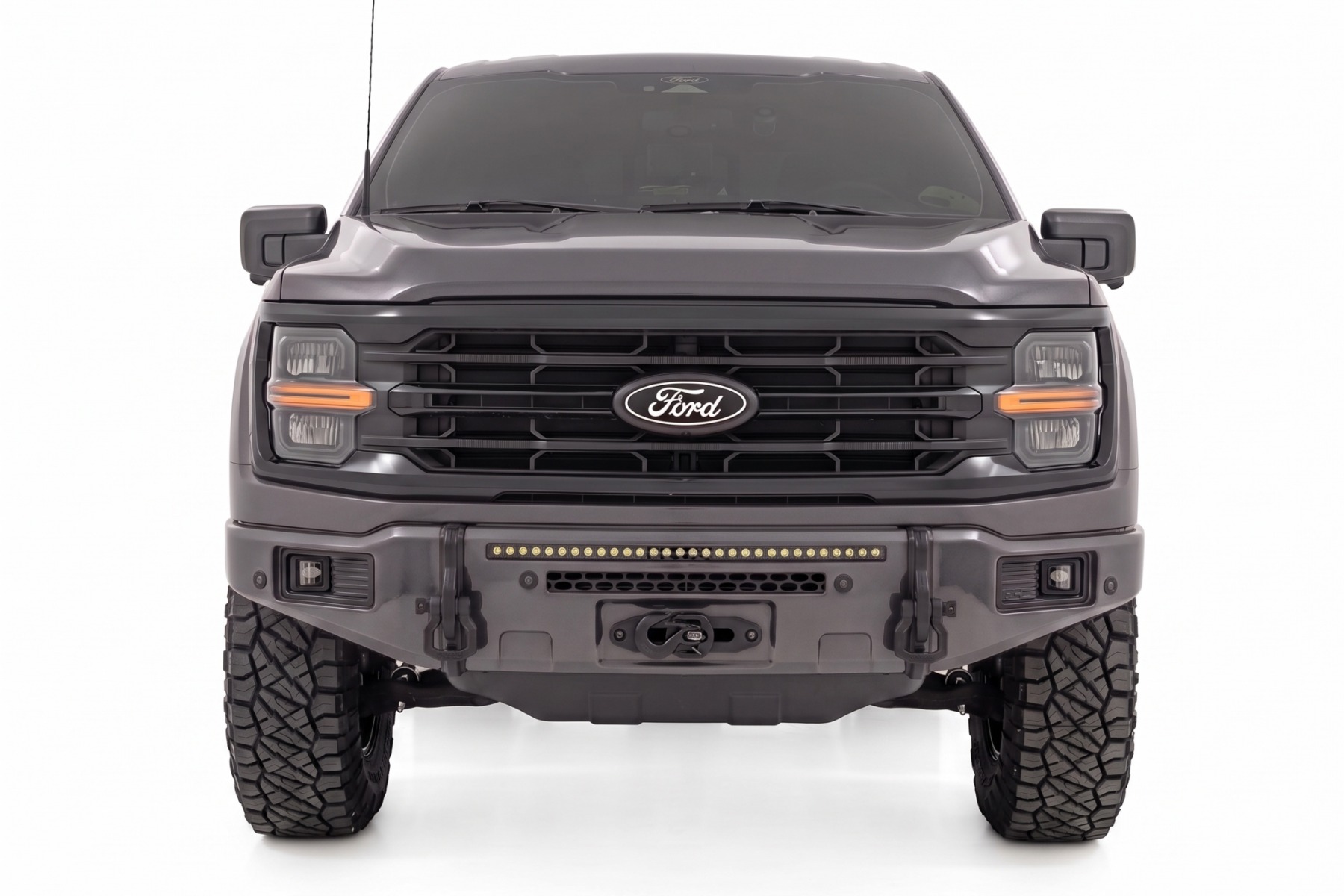 FXS Front Bumper | M7 Carbonized Gray | EcoBoost | Ford F-150 2WD/4WD (2021-2025) view 3