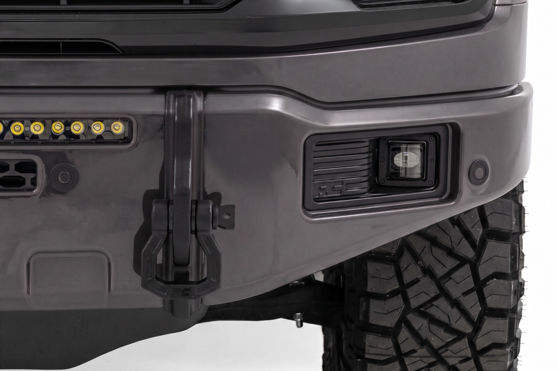 FXS Front Bumper | M7 Carbonized Gray | EcoBoost | Ford F-150 2WD/4WD (2021-2025) view 4