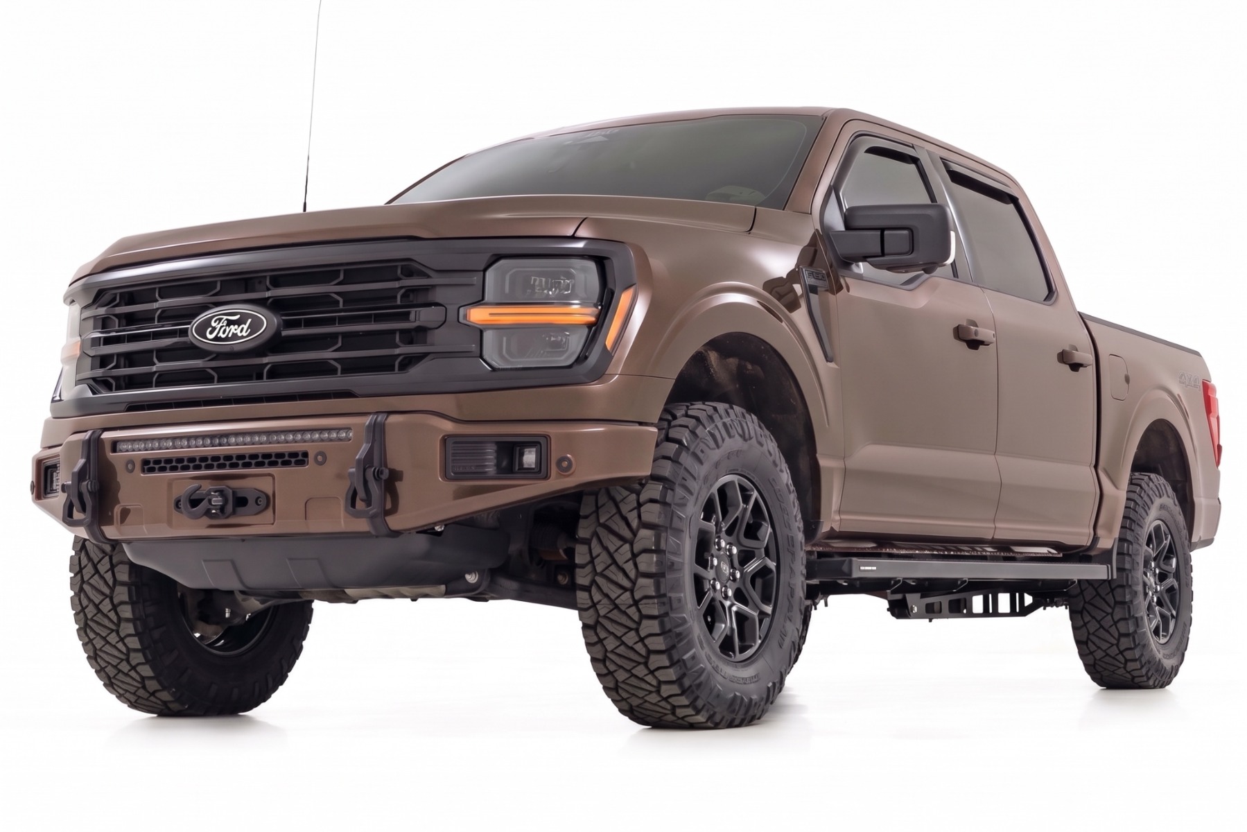 FXS Front Bumper | LJ Darkened Bronze | EcoBoost | Ford F-150 2WD/4WD (2021-2025) view 2