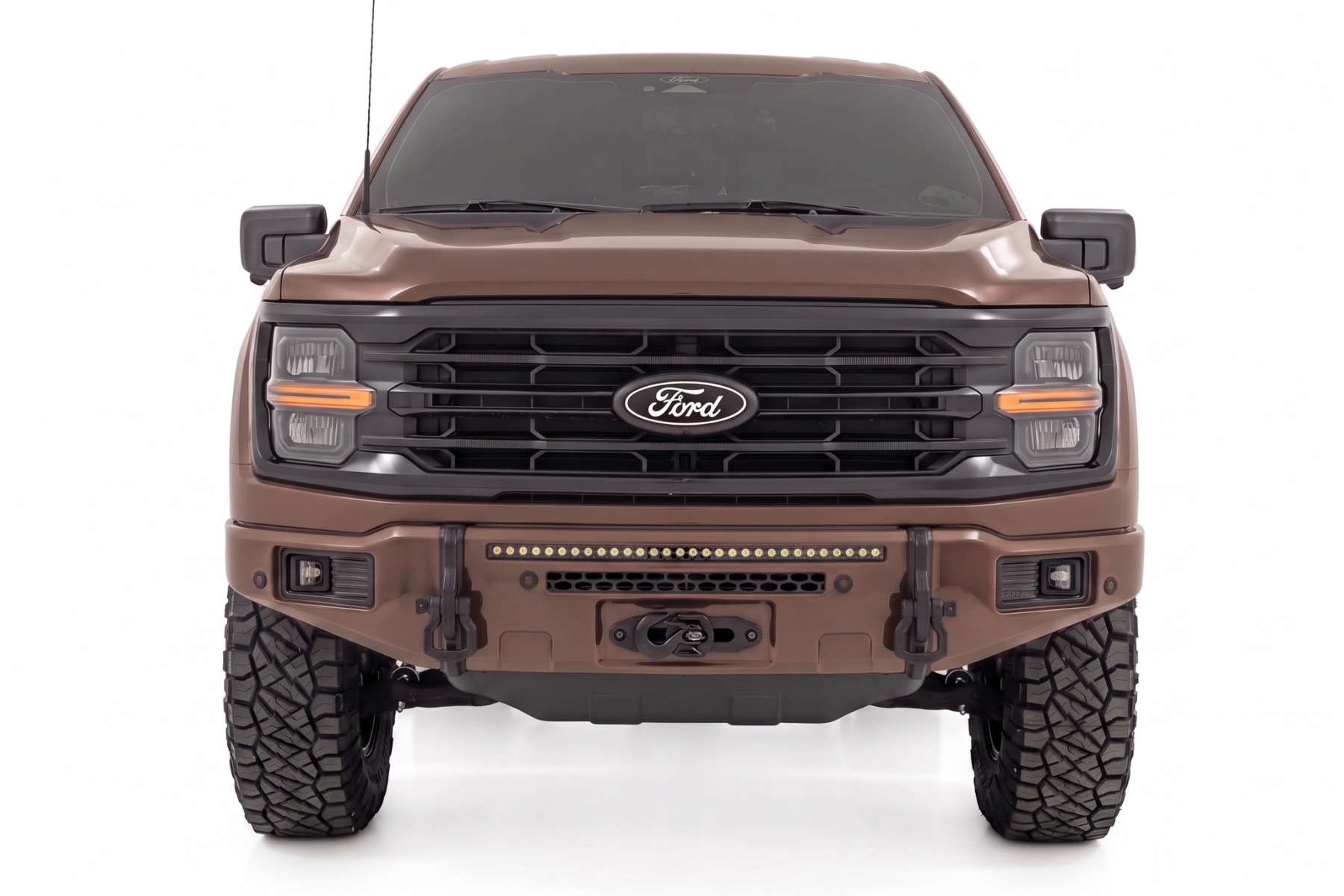 FXS Front Bumper | LJ Darkened Bronze | EcoBoost | Ford F-150 2WD/4WD (2021-2025) view 3