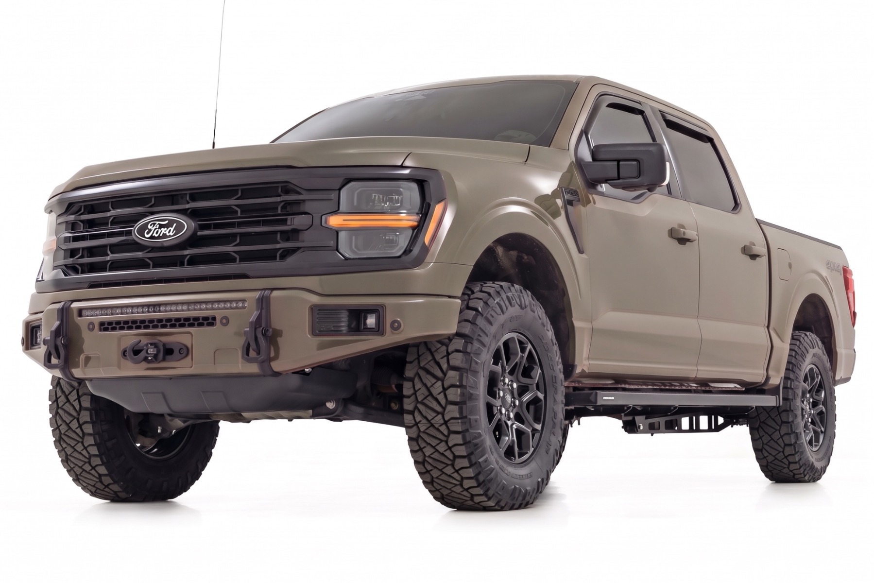 FXS Front Bumper | T9 Marsh Gray | EcoBoost | Ford F-150 2WD/4WD (2021-2025) view 2