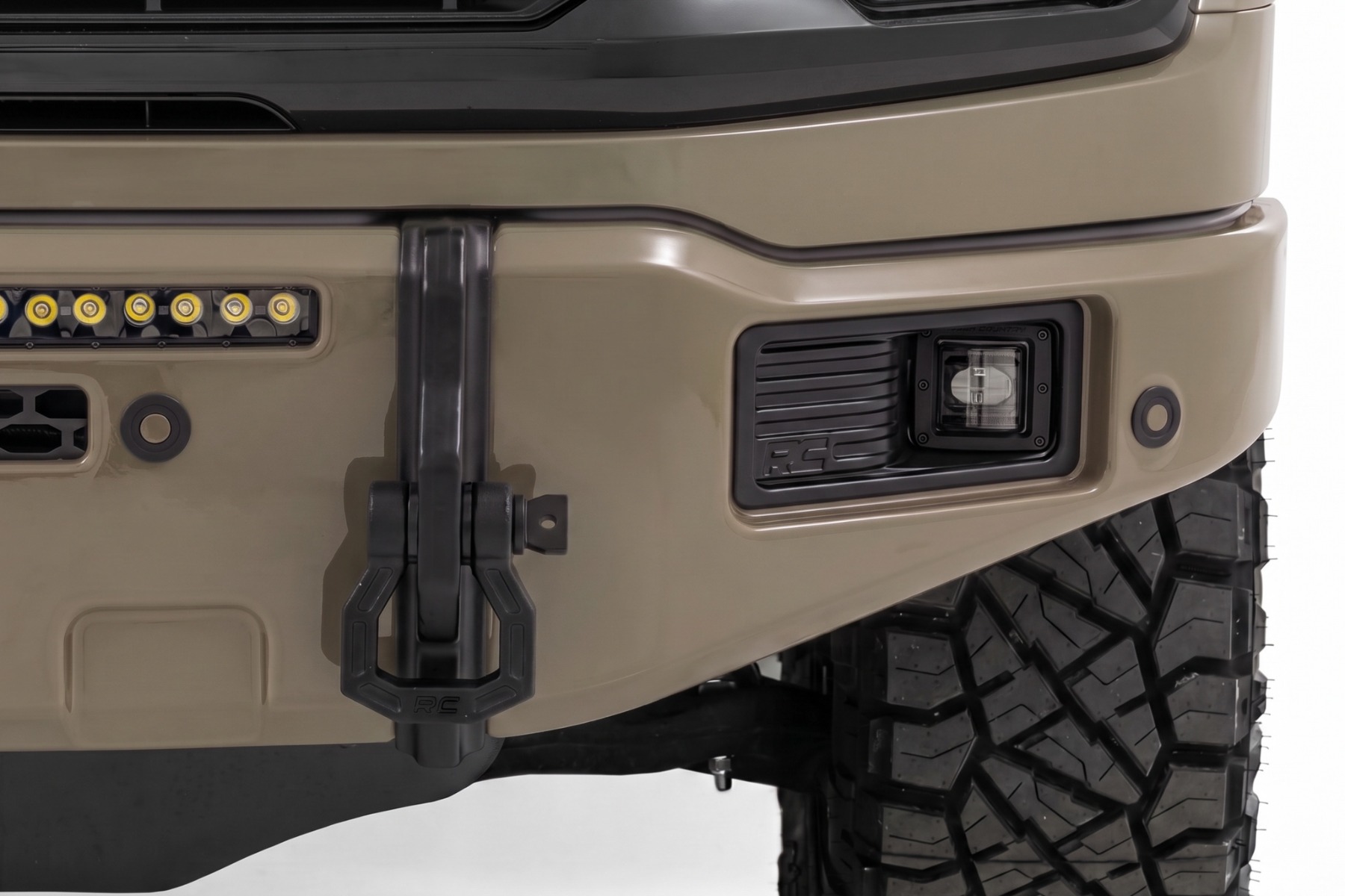 FXS Front Bumper | T9 Marsh Gray | EcoBoost | Ford F-150 2WD/4WD (2021-2025) view 4