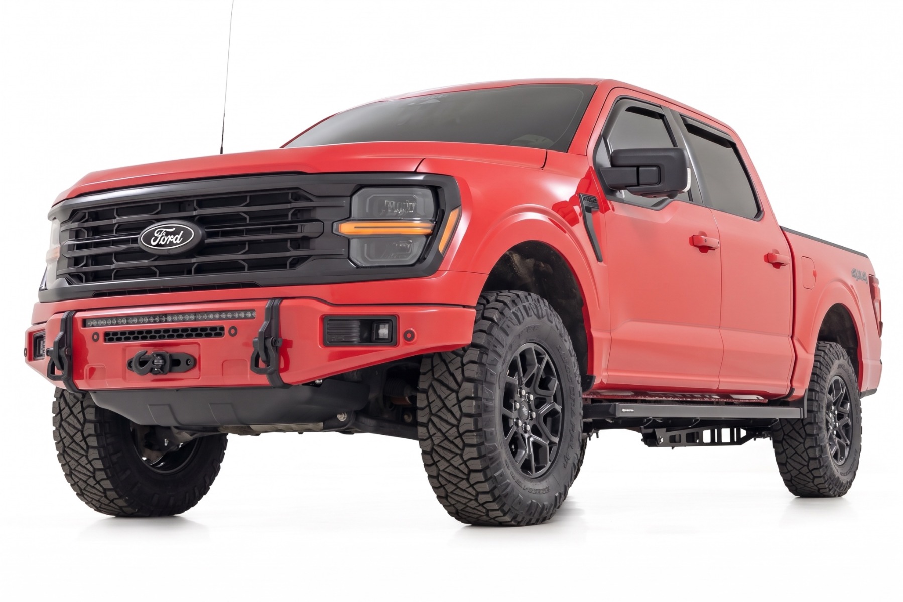 FXS Front Bumper | PQ Race Red | EcoBoost | Ford F-150 2WD/4WD (2021-2025) view 2