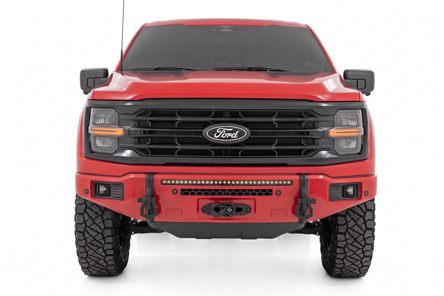 FXS Front Bumper | PQ Race Red | EcoBoost | Ford F-150 2WD/4WD (2021-2025) view 3