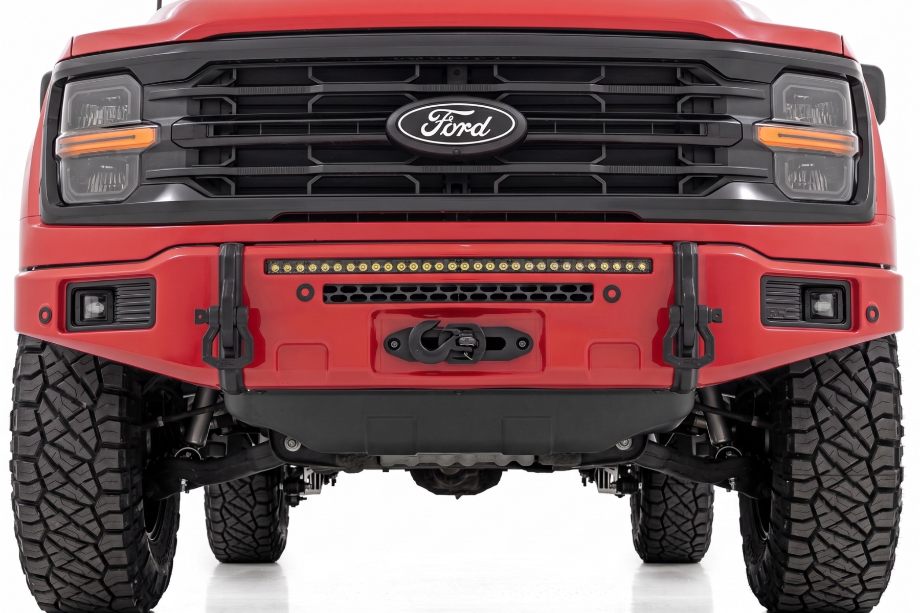 FXS Front Bumper | PQ Race Red | EcoBoost | Ford F-150 2WD/4WD (2021-2025) view 5