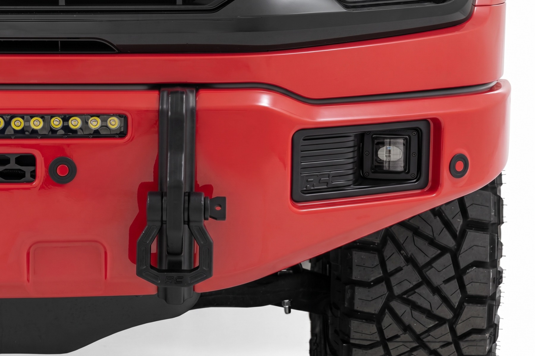 FXS Front Bumper | PQ Race Red | EcoBoost | Ford F-150 2WD/4WD (2021-2025) view 4