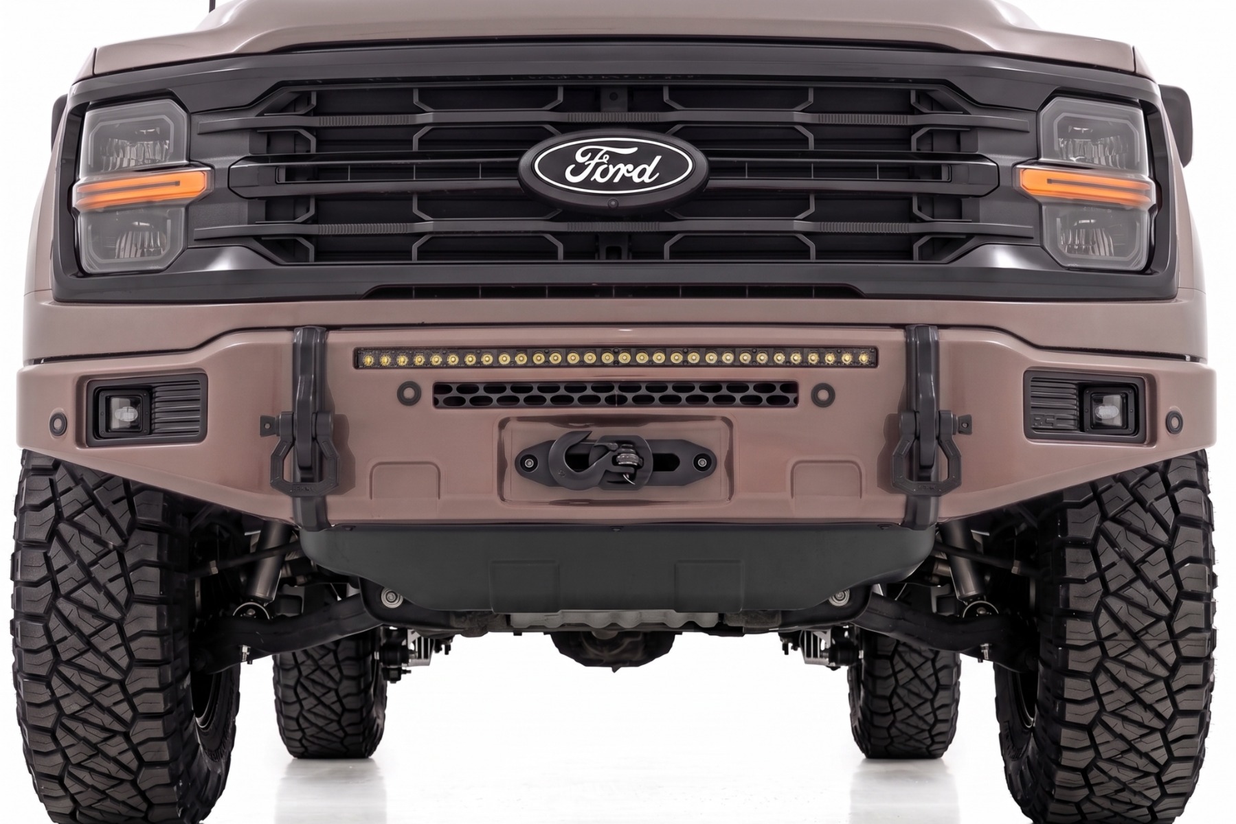 FXS Front Bumper | D1 Stone Gray | EcoBoost | Ford F-150 2WD/4WD (2021-2025) view 5