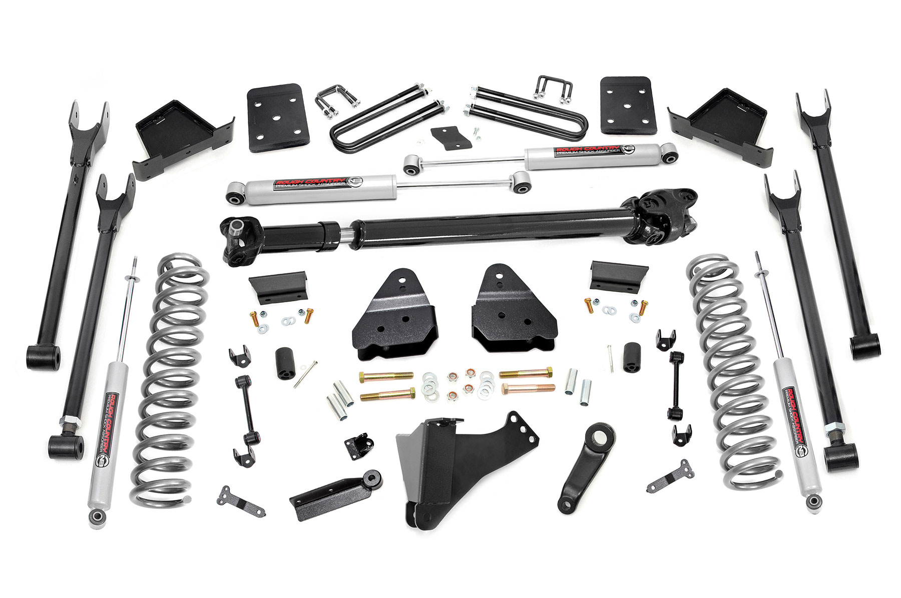 6 Inch Lift Kit | Diesel | 4 Link | OVLD | D/S | Ford F-250/F-350 Super Duty (17-22)
