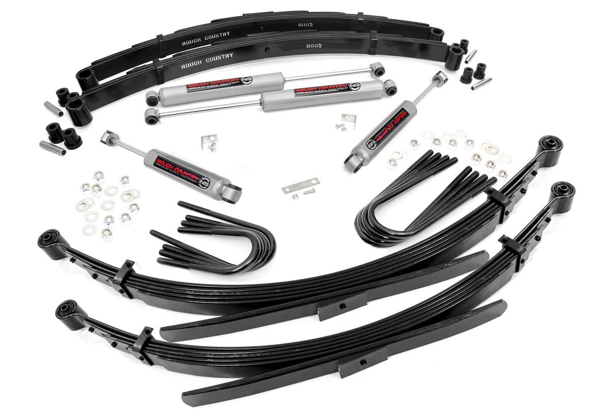 2 Inch Lift Kit | 52 Inch RR Springs | Chevy/GMC C10/K10 Truck & SUV/K5 Blazer (77-87)