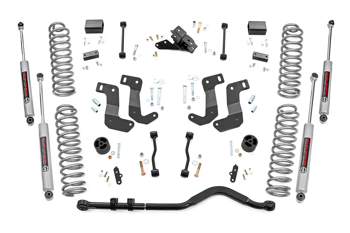 3.5 Inch Lift Kit | C/A Drop | 4-Door | EcoDiesel | Jeep Wrangler Unlimited (20-23)