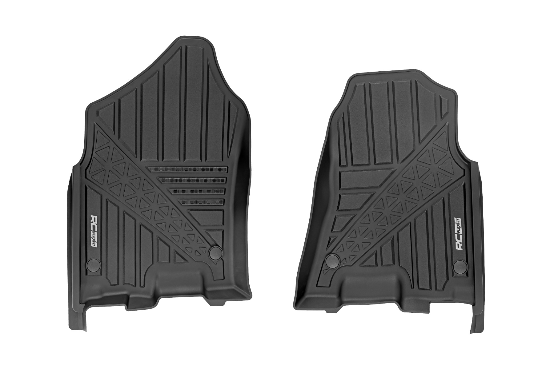 Flex-Fit Floor Mats | Front | Crew | Ram 1500 (19-24)/1500 TRX (21-24)