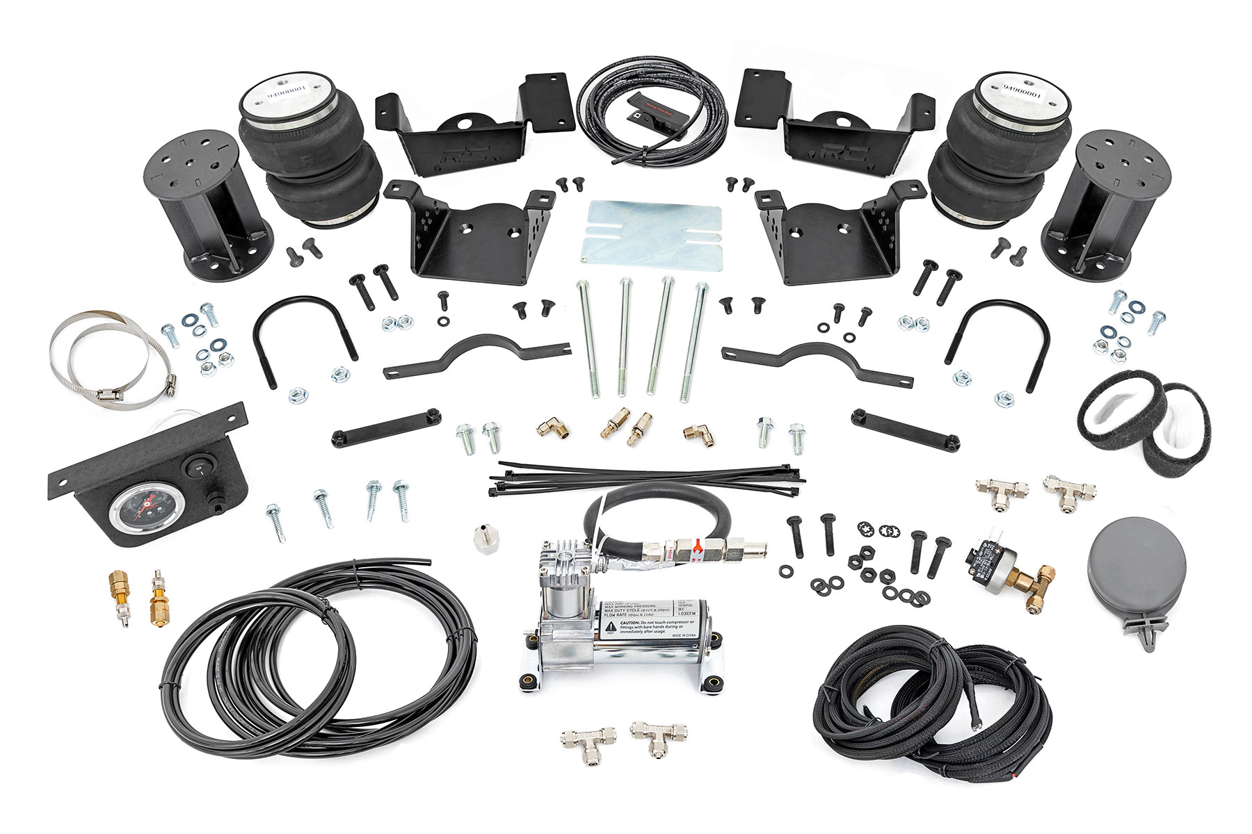 Air Spring Kit w/compressor | 7 Inch Lift Kit | Chevy/GMC 2500HD/3500HD (20-26)