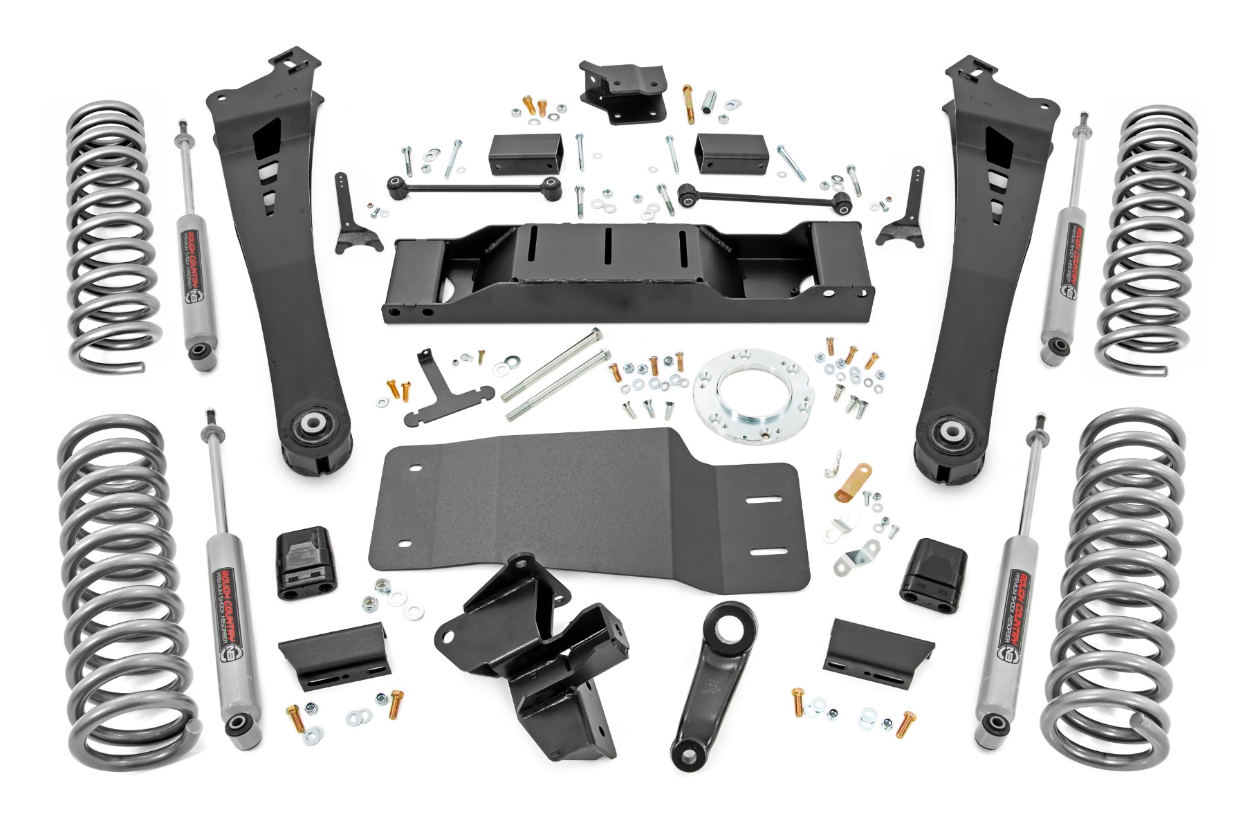 5 Inch Lift Kit | Dual Rate Coils | Non-AISIN | Ram 2500 4WD (2019-2024)