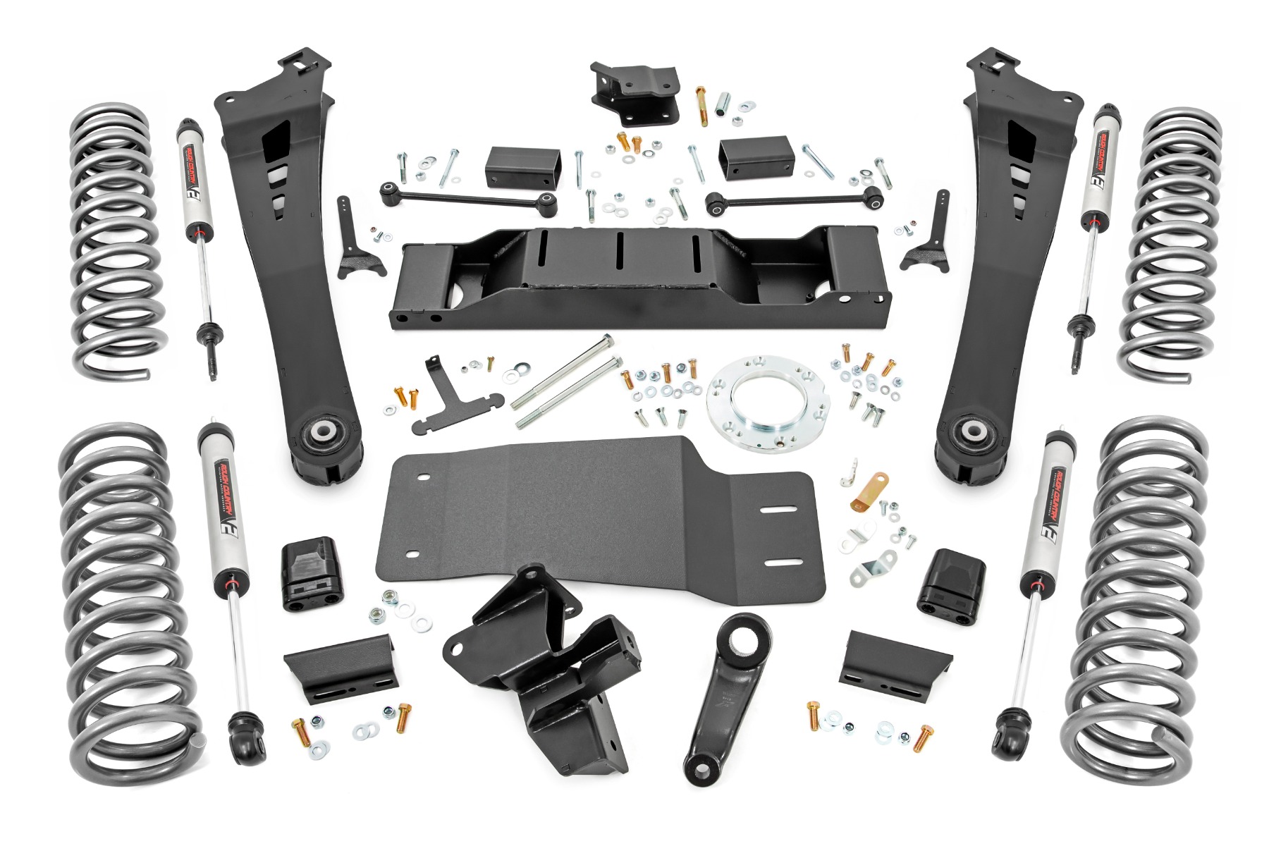 5 Inch Lift Kit | Dual Rate Coils | V2 | Non-AISIN | Ram 2500 4WD (2019-2024)