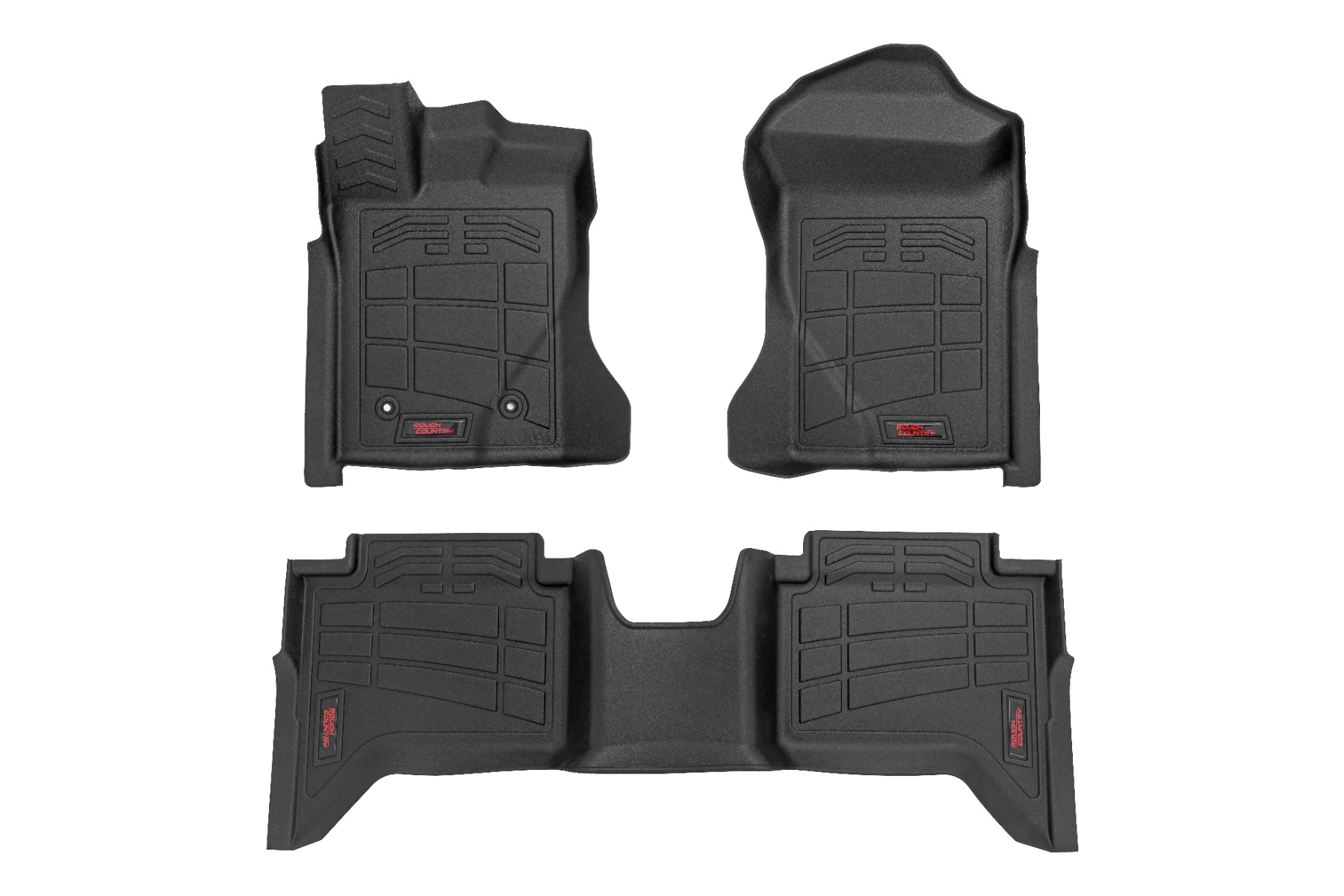 Sure-Fit Floor Mats | Front & Rear | Crew | Ford Ranger 2WD/4WD (2024-2026)