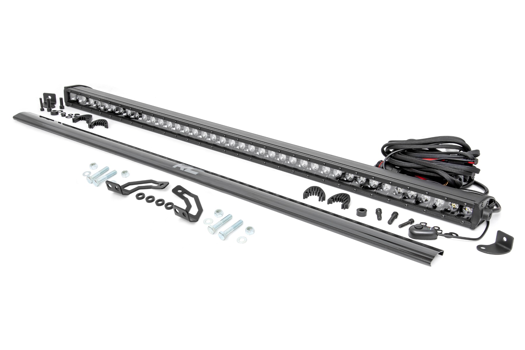 LED Light Kit | Rear Mount | 40" Black Single Row | Polaris RZR 1000XP4 (2024)