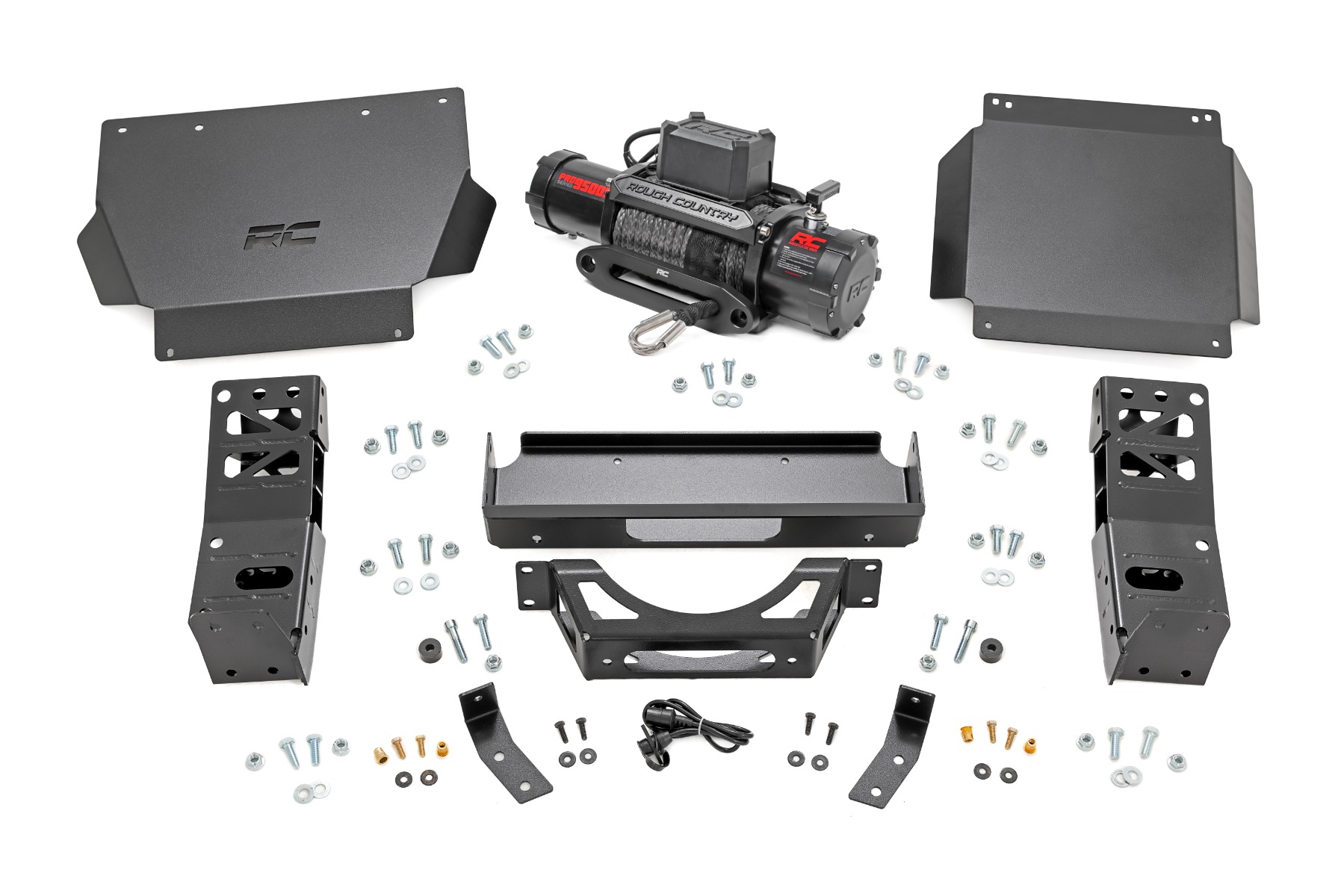 FXS Hidden Winch Mount | PRO9500S | Toyota Tacoma 4WD (2024-2026)
