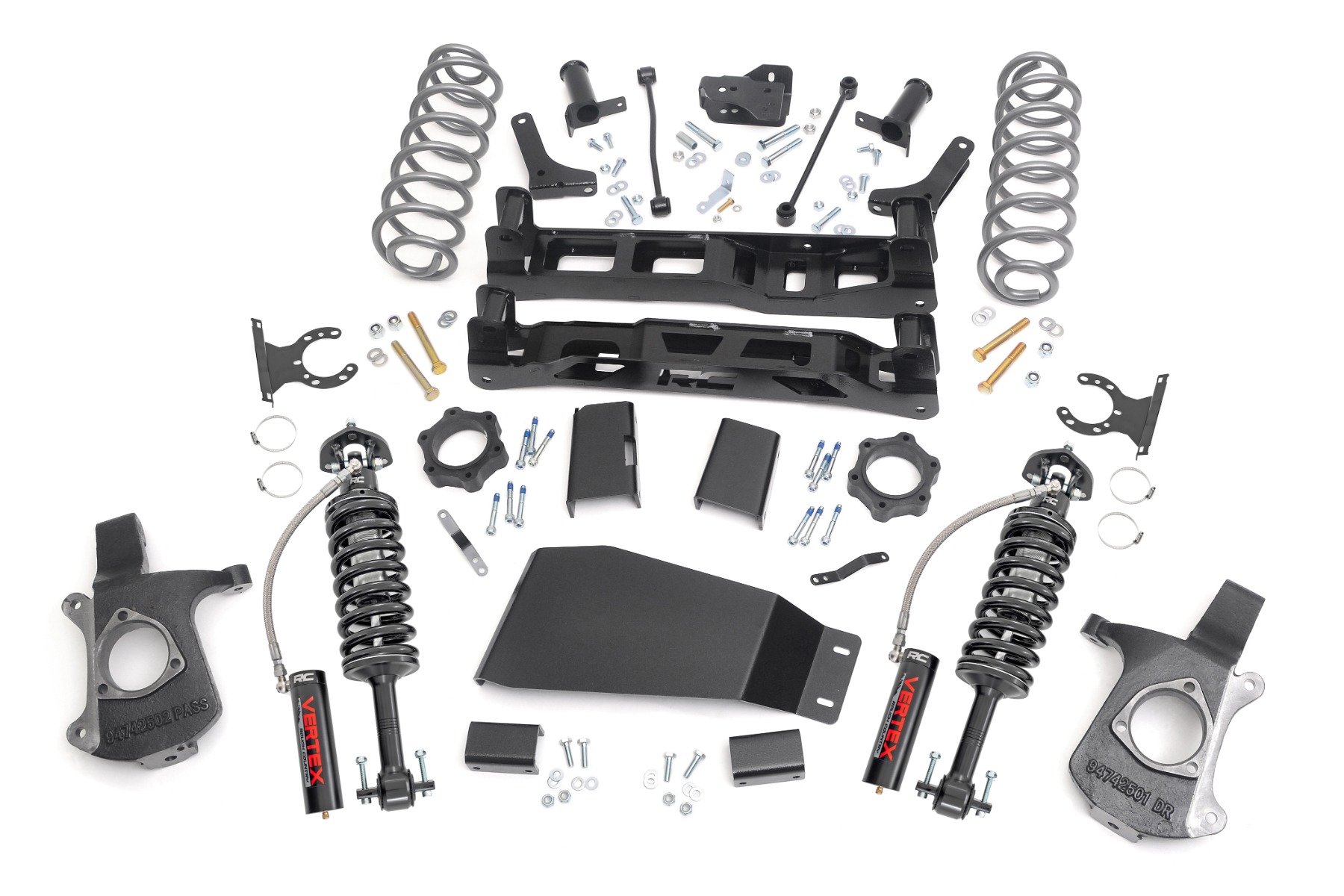 7.5 Inch Lift Kit | Vertex Coilovers | Chevy Avalanche 2WD/4WD (2007-2013)
