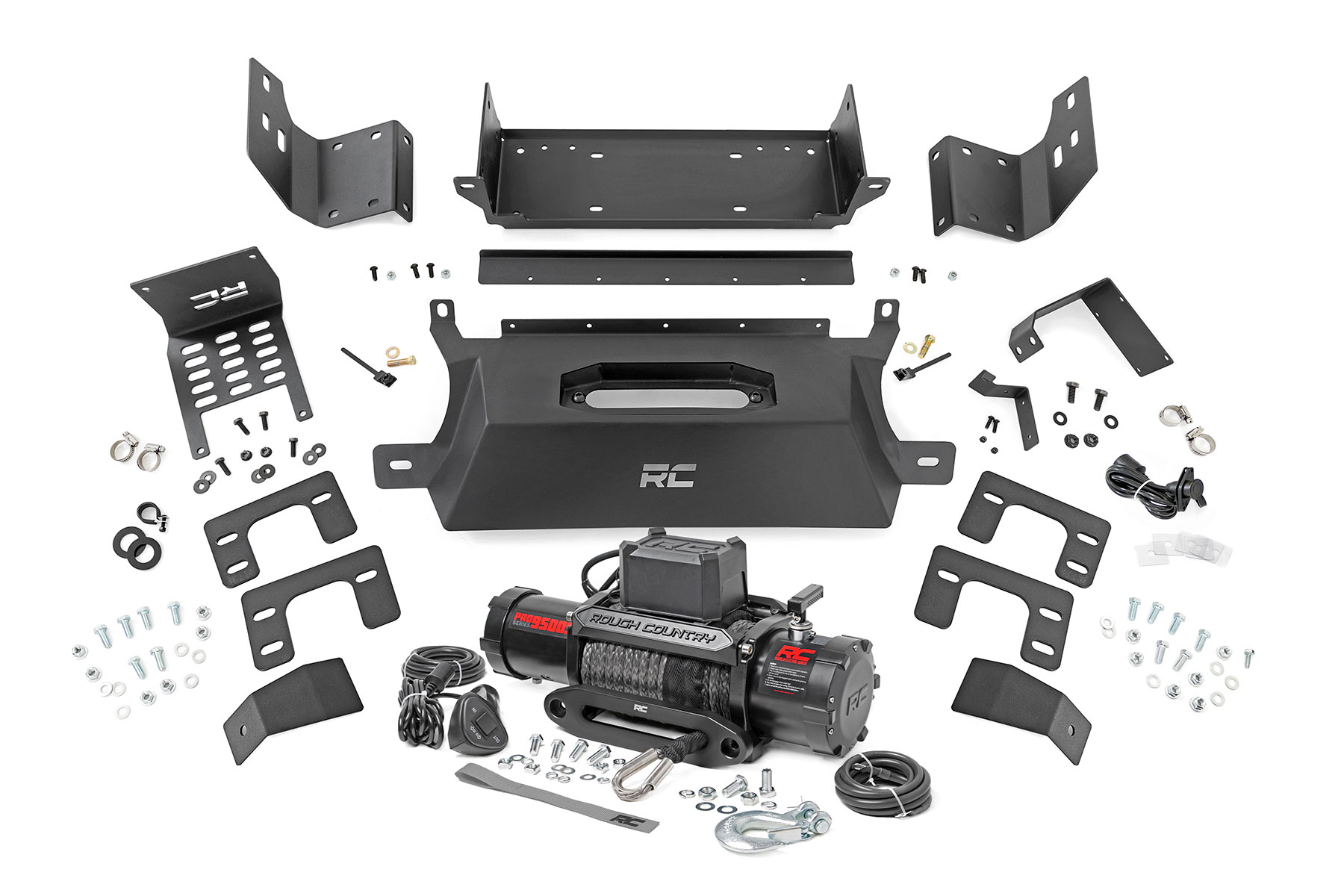Hidden Winch Mount | 9500S | Ford Bronco 4WD (2021-2026)