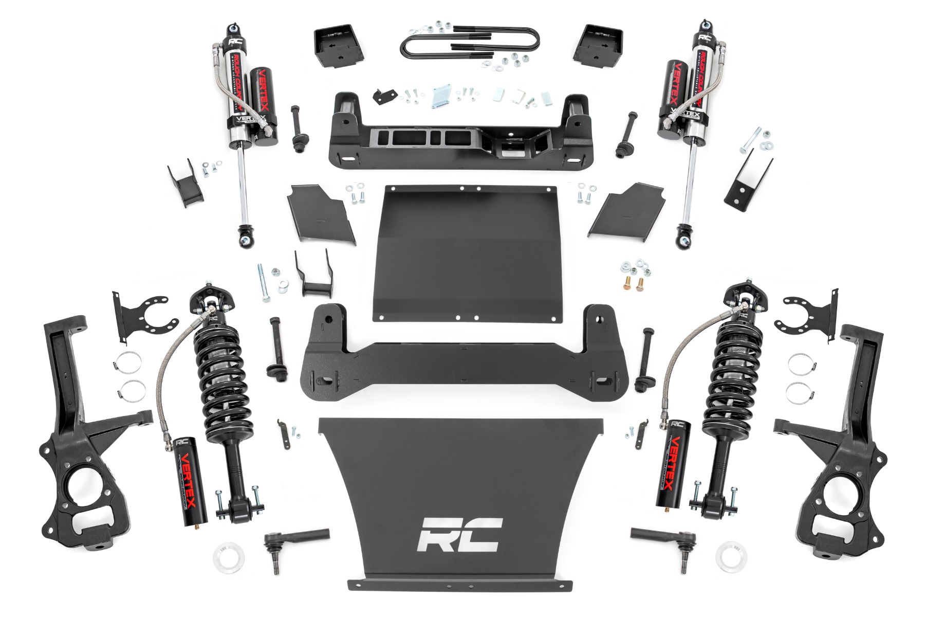6 Inch Lift Kit | Mono Leaf Rear | Vertex | Chevy Silverado 1500 4WD (25-26)