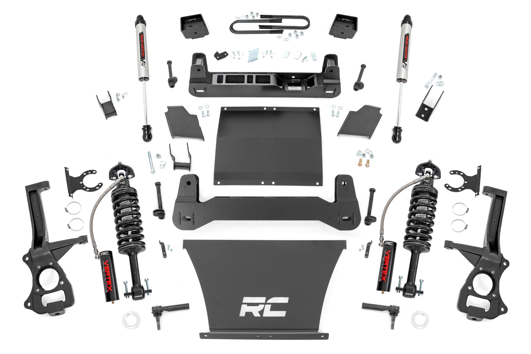 6 Inch Lift Kit | Mono Leaf Rear | Vertex/V2 | Chevy Silverado 1500 (22-24)