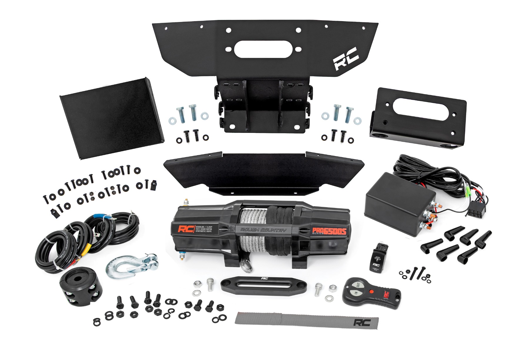 Winch Mount | Front | RS6500S | Polaris RZR XP1000-4 (2024)