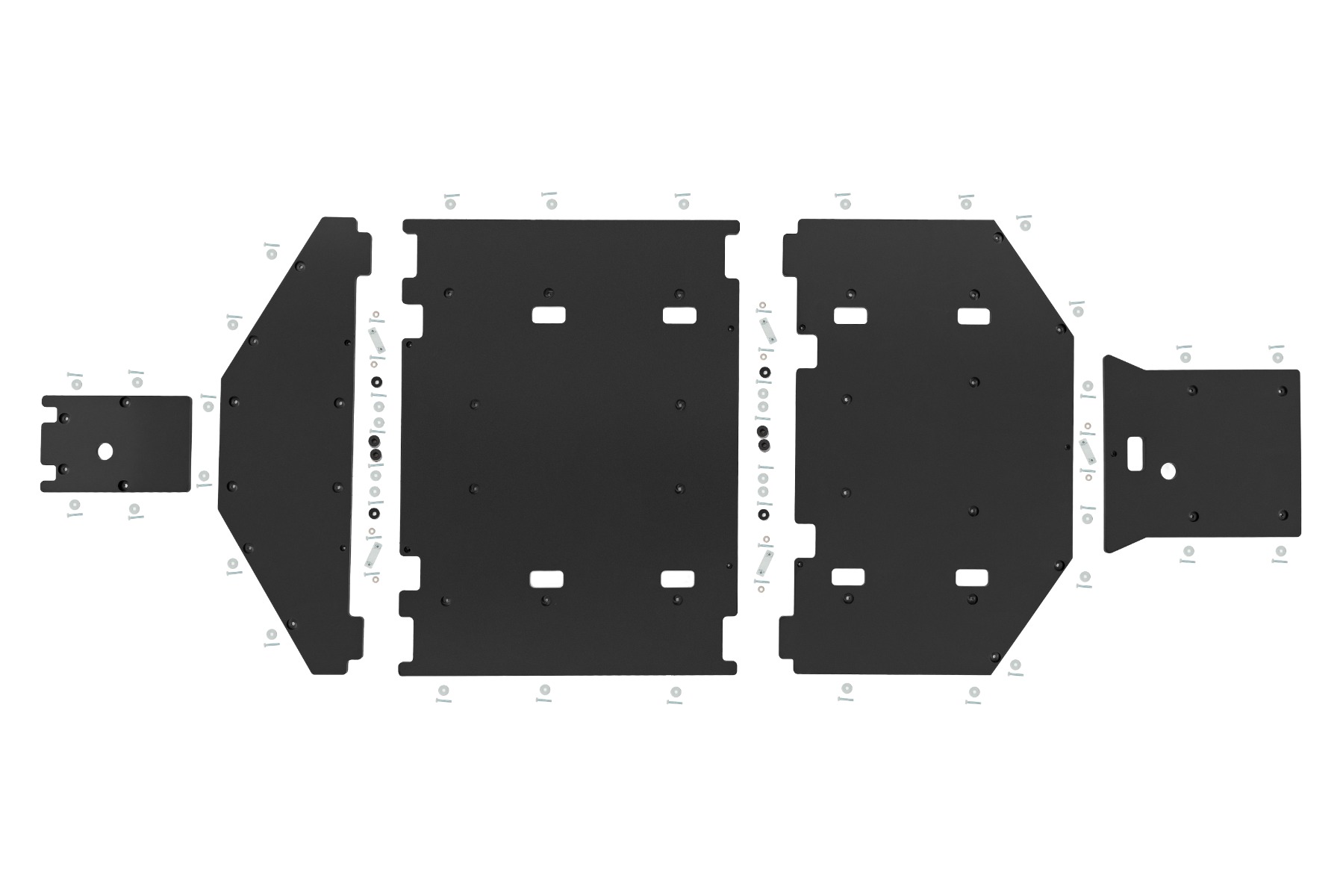 Full Coverage Skid Plate Kit | 4 Seater | CFMOTO UFORCE U10 Pro view 4