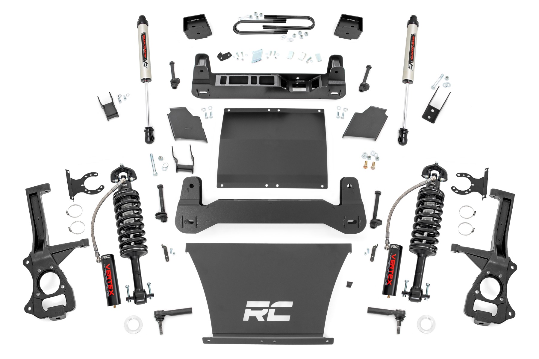 6 Inch Lift Kit | Mono Leaf Rear | Vertex/V2 | GMC Sierra 1500 2WD/4WD (25-26)