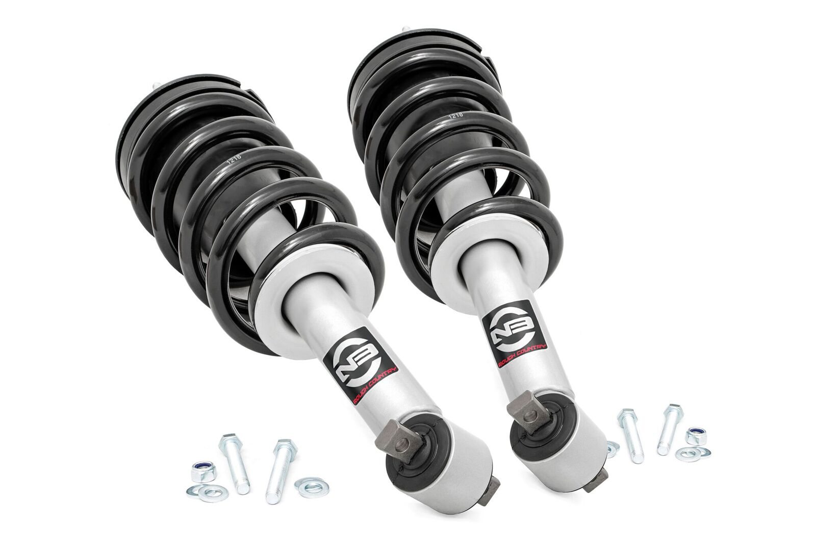 Rough Country Loaded Strut Pair | Stock | Chevy/GMC 1500 2WD/4WD (07-13)