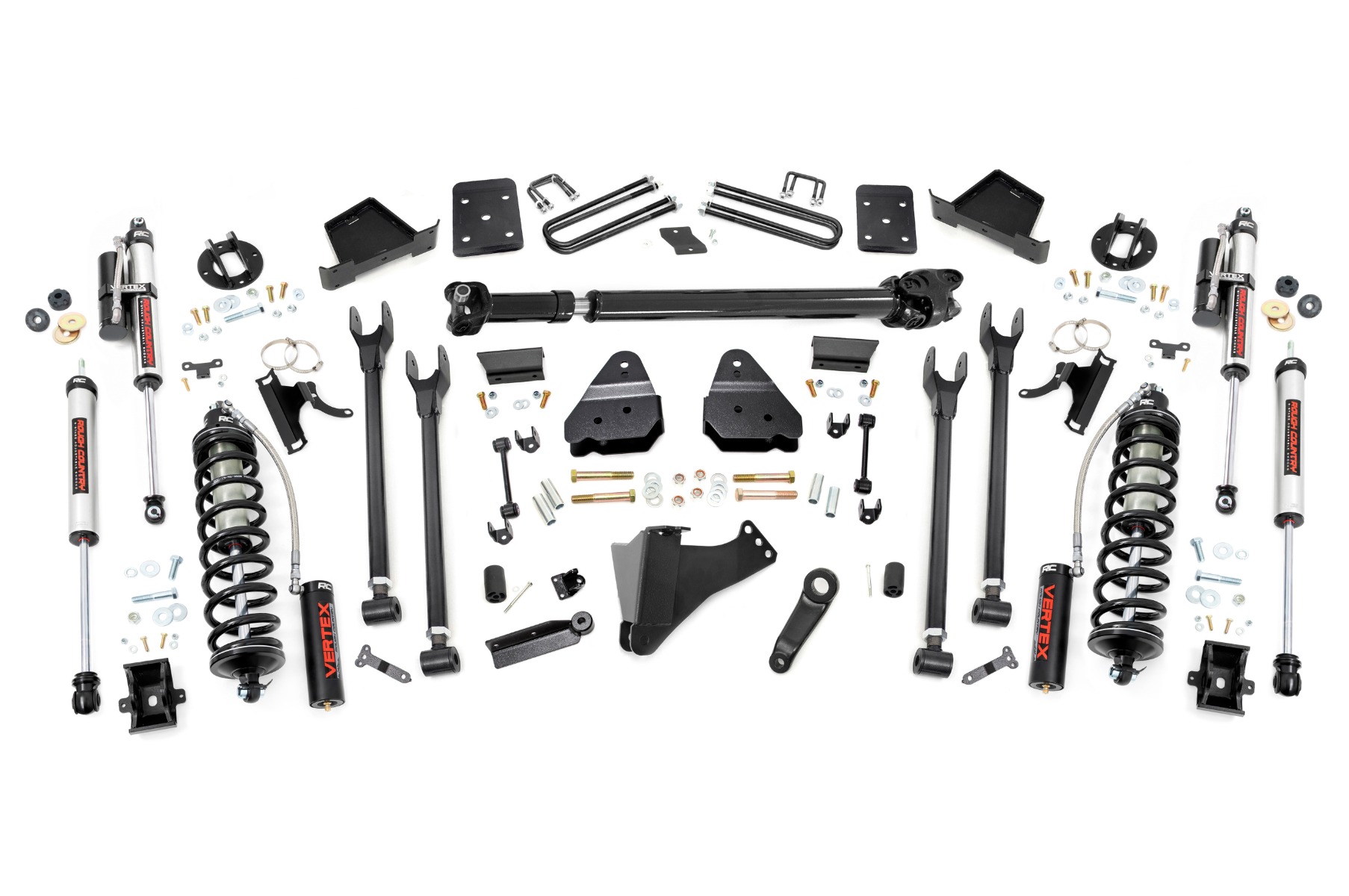 6 Inch Lift Kit | 4-Link | No OVLD | D/S | C/O Vertex | Ford F-250/F-350 Super Duty (17-22)
