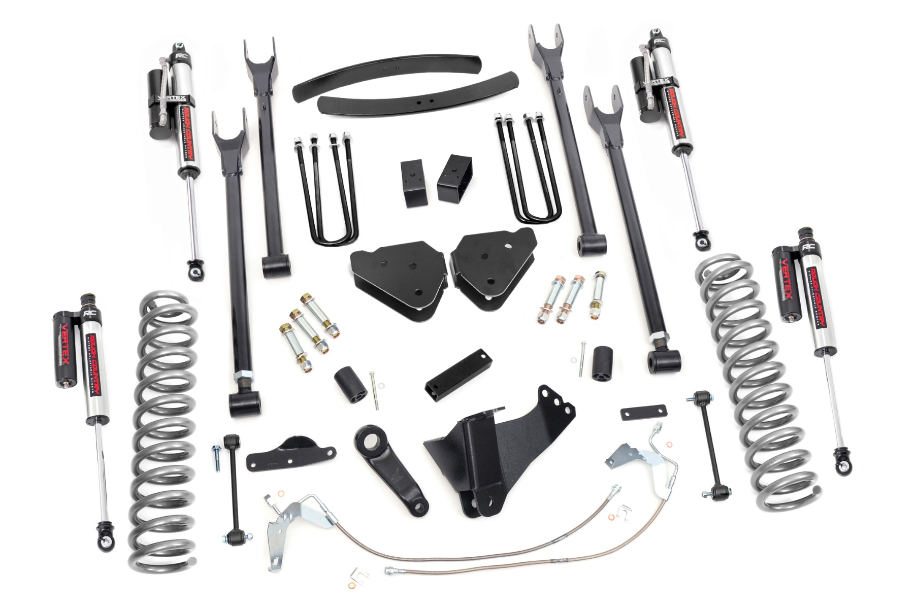 6 Inch Lift Kit | Diesel | 4 Link | Vertex | Ford F-250/F-350 Super Duty (08-10)