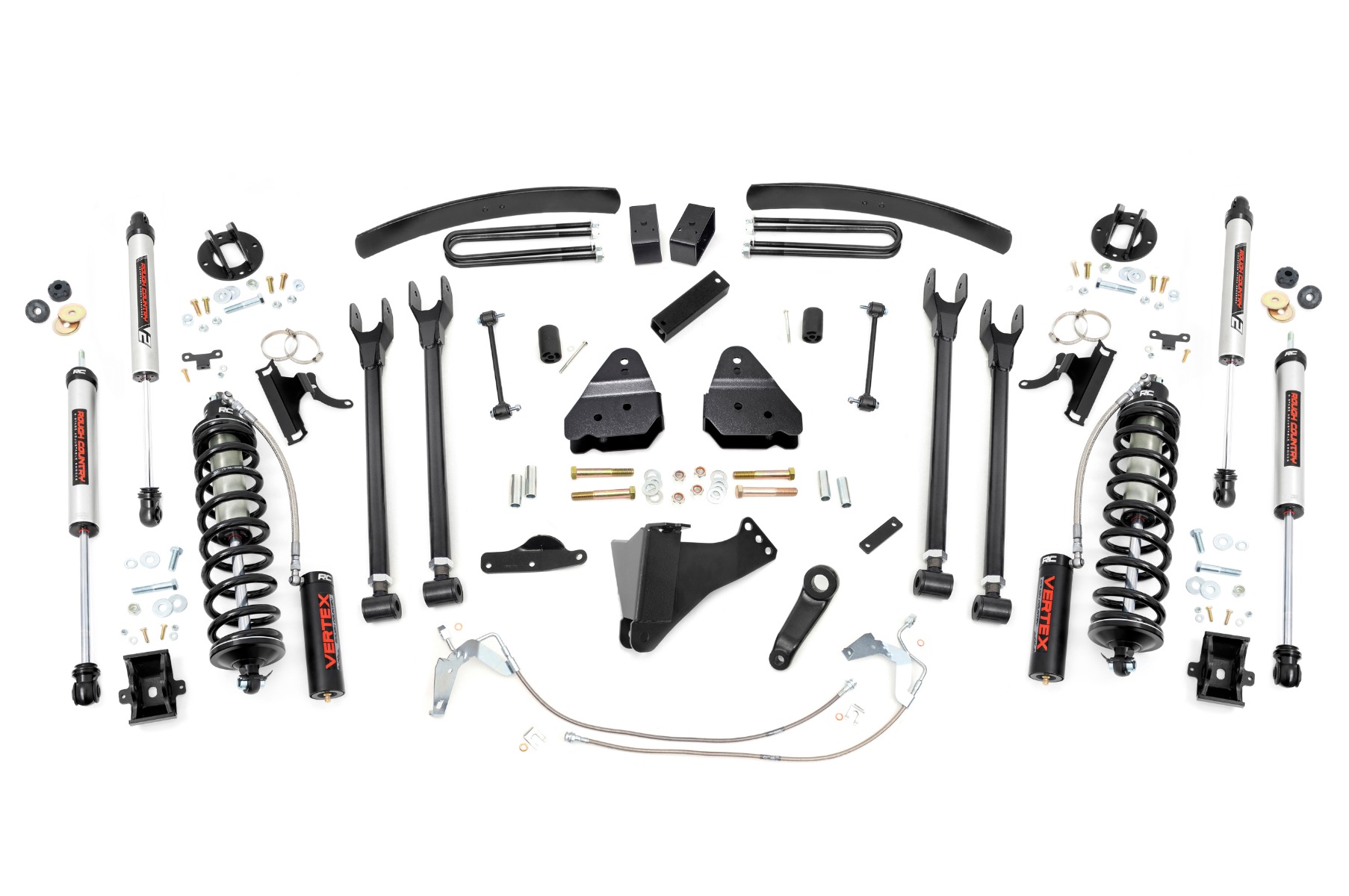 6 Inch Lift Kit | Diesel | 4 Link | C/O V2 | Ford F-250/F-350 Super Duty (08-10)
