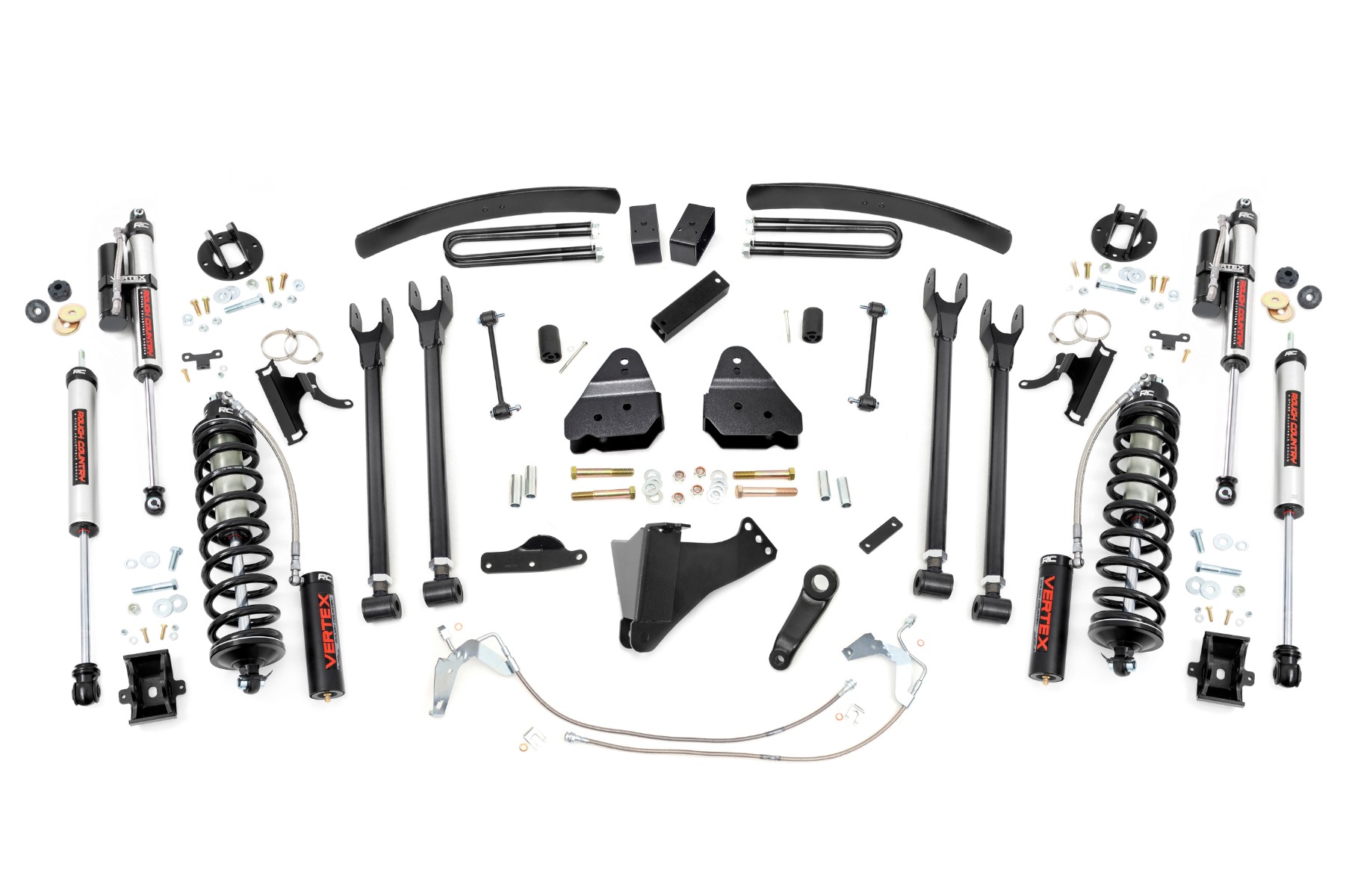 6 Inch Lift Kit | Gas | 4 Link | C/O Vertex | Ford F-250/F-350 Super Duty (08-10)