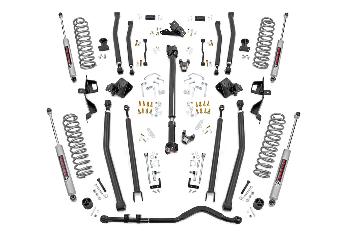 6 Inch Lift Kit | Long Arm | Jeep Wrangler Unlimited 4WD (2018-2023)