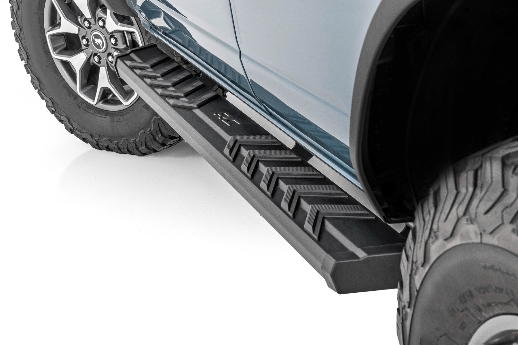 Rough Country BA2 Running Boards | Side Step Bars | 4-Door | Ford Bronco 4WD (2021-2026)