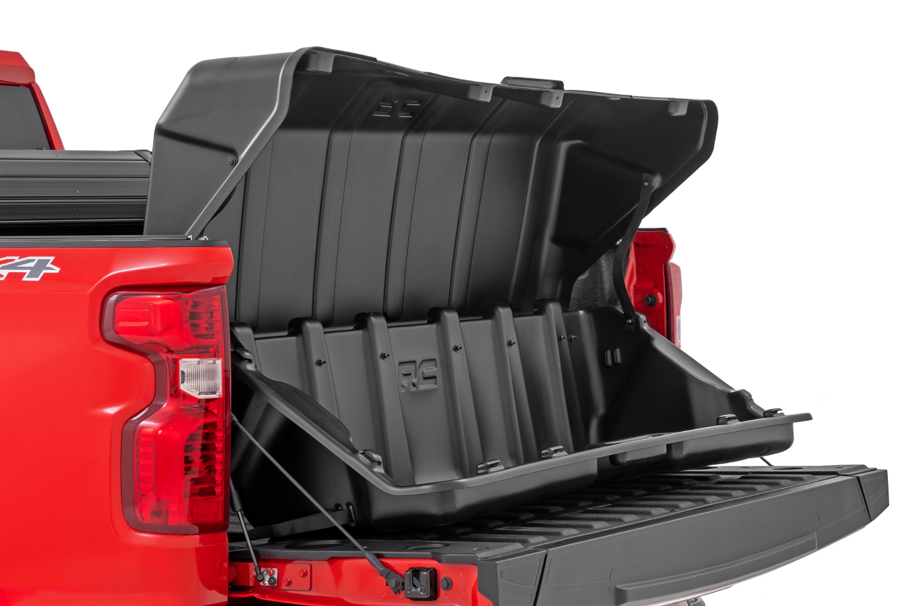 Rough Country Truck Bed Cargo Storage Box | Lid & Box | Easy Access | Full Size 56"