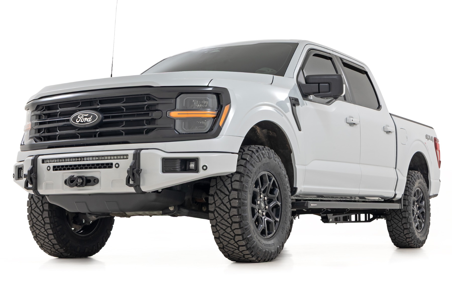 FXS Front Bumper | A3 Space White | EcoBoost | Ford F-150 2WD/4WD (2021-2025) view 2
