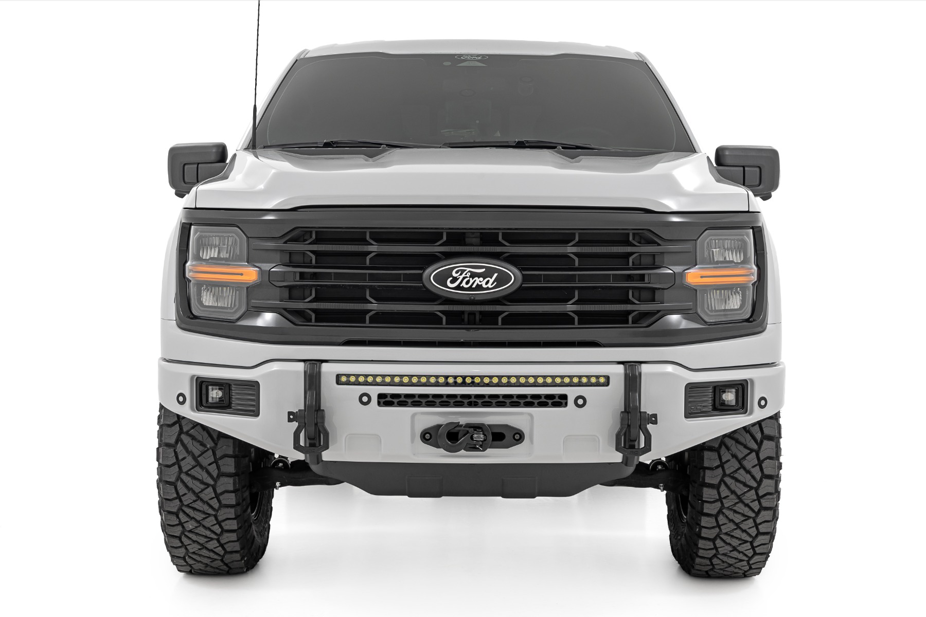 FXS Front Bumper | A3 Space White | EcoBoost | Ford F-150 2WD/4WD (2021-2025) view 3