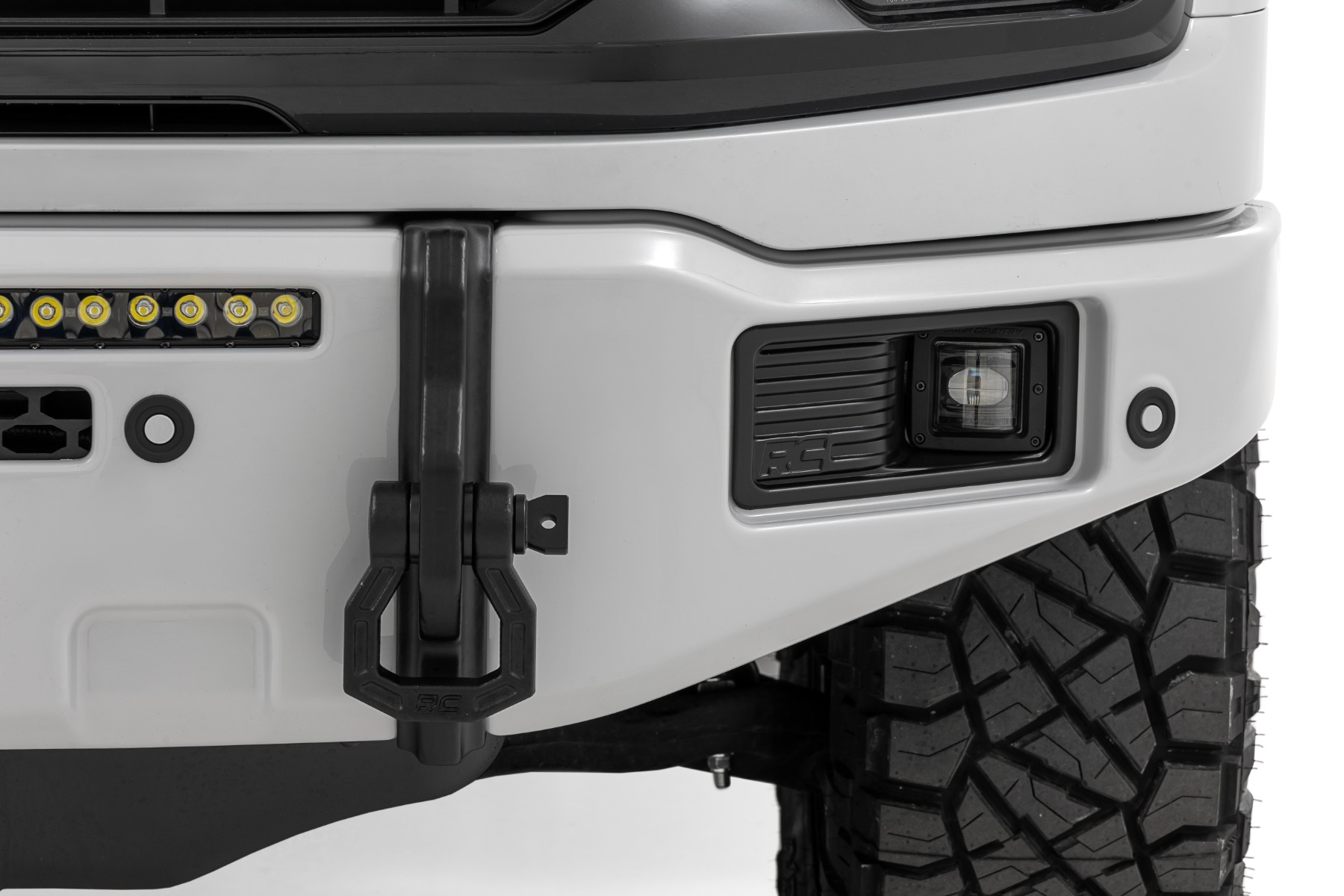 FXS Front Bumper | A3 Space White | EcoBoost | Ford F-150 2WD/4WD (2021-2025) view 4