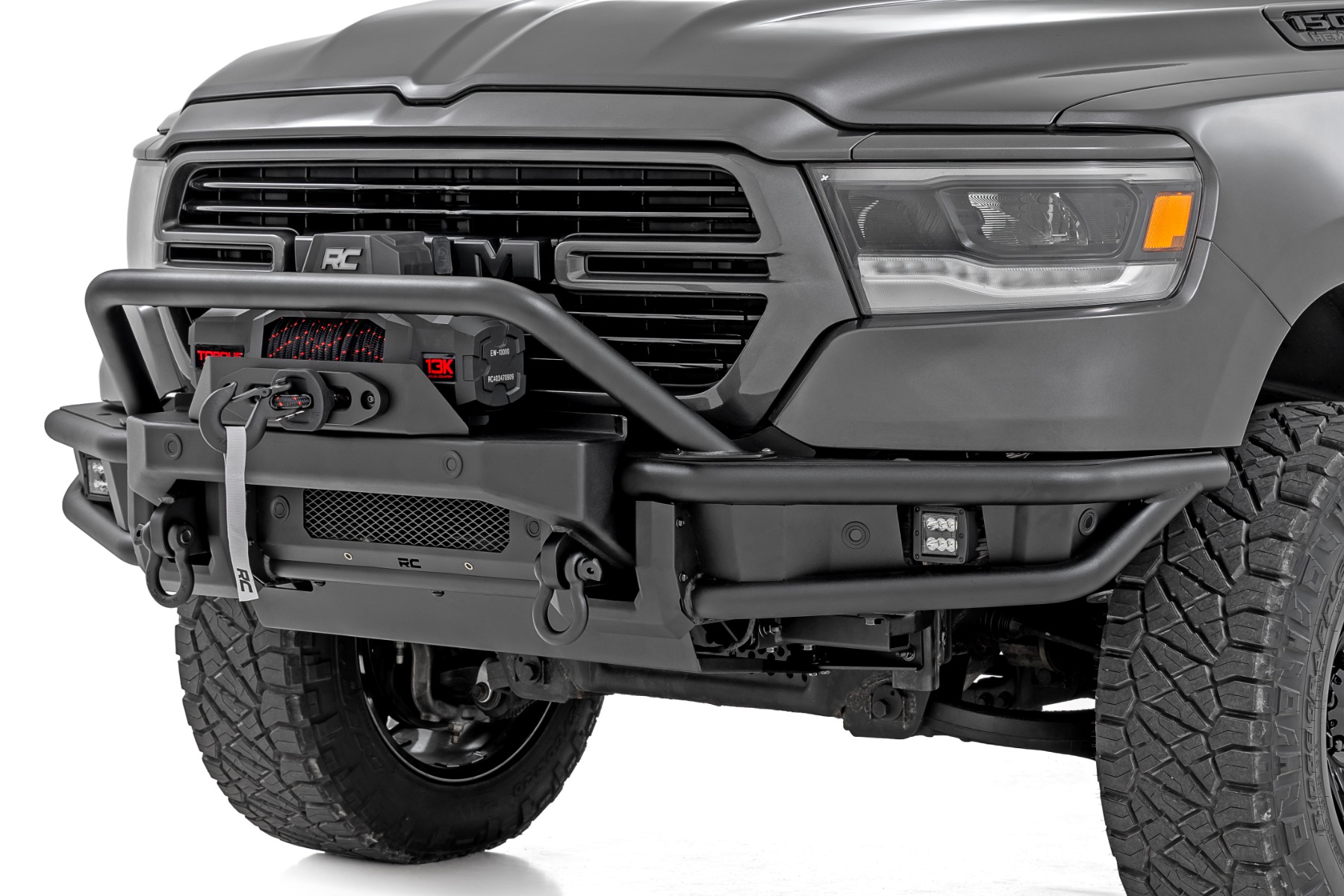 Front Bumper | Tubular | Winch Mount | Ram 1500 2WD/4WD (2019-2024)